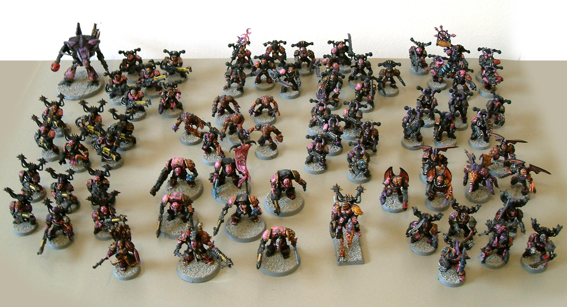 Astartes, Chaos, Classic, Conversion, Noise, Out Of Production, Pink, Slaanesh, Space, Space Marines, Warhammer 40,000
