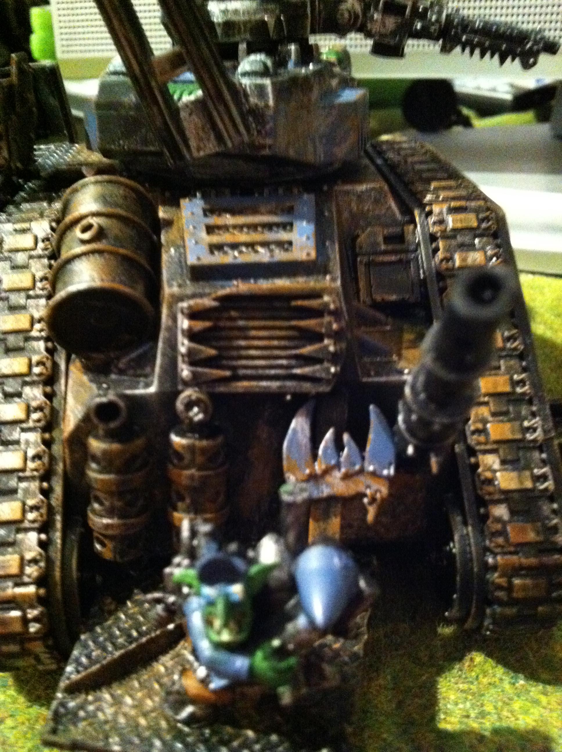 Boom, Gretchin, Grots, Looted, Orks, Tank