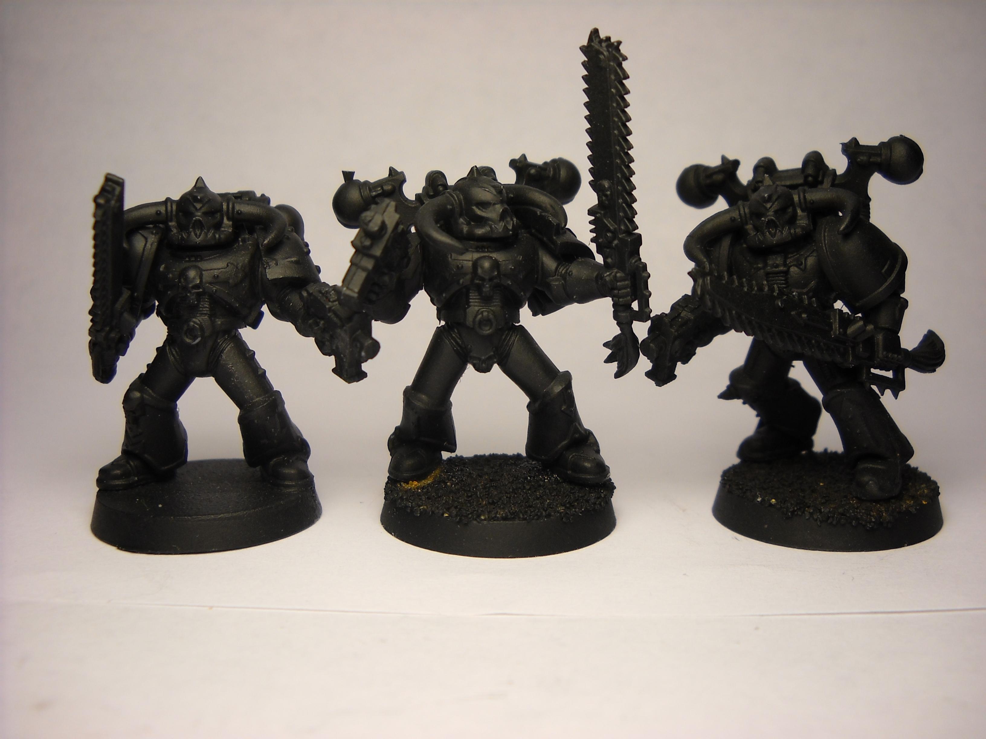 Chaos, Chaos Space Marines, Chaos Undivided, Primered