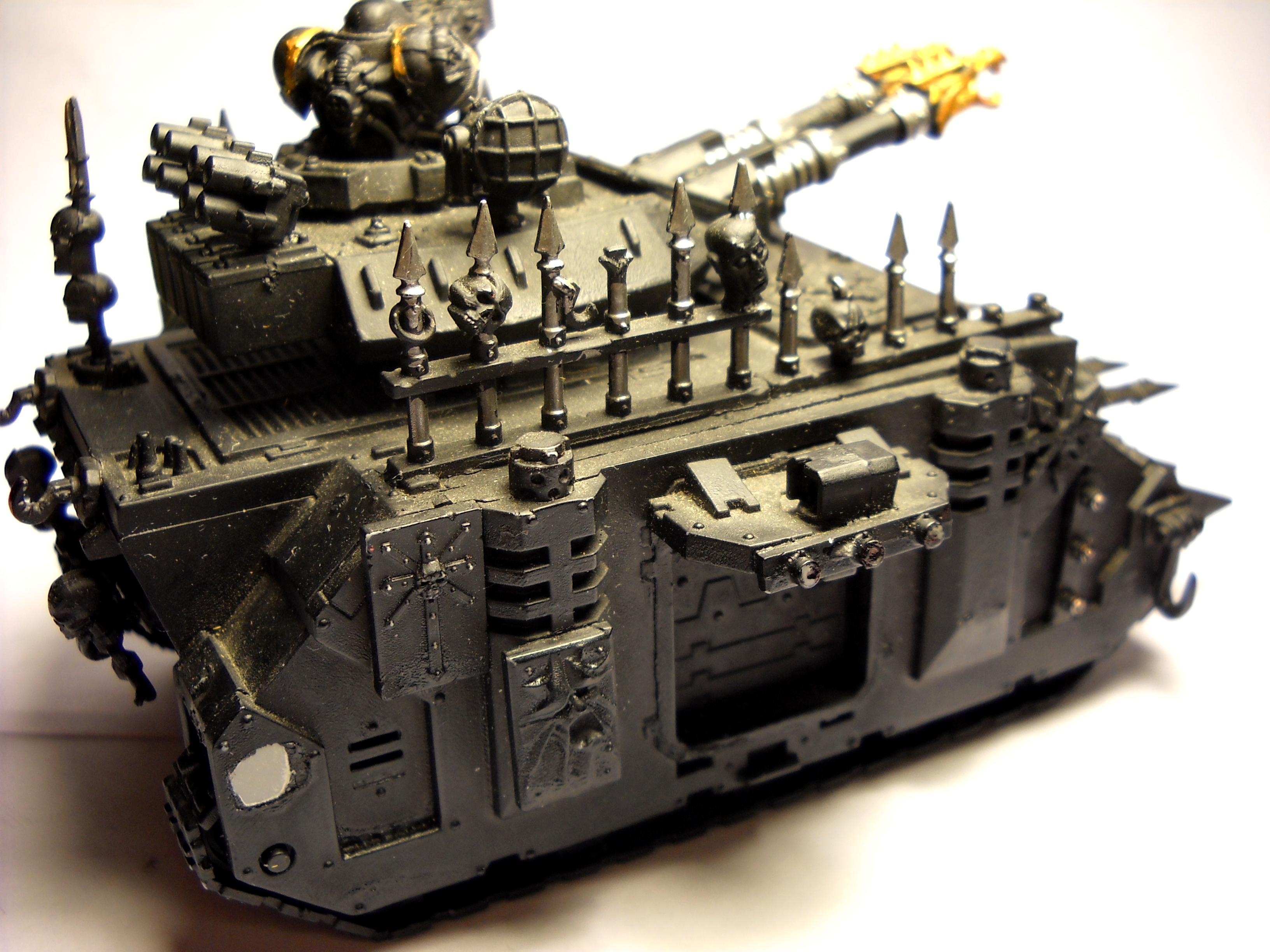 Chaos, Chaos Space Marines, Predators, Rhino, Tank