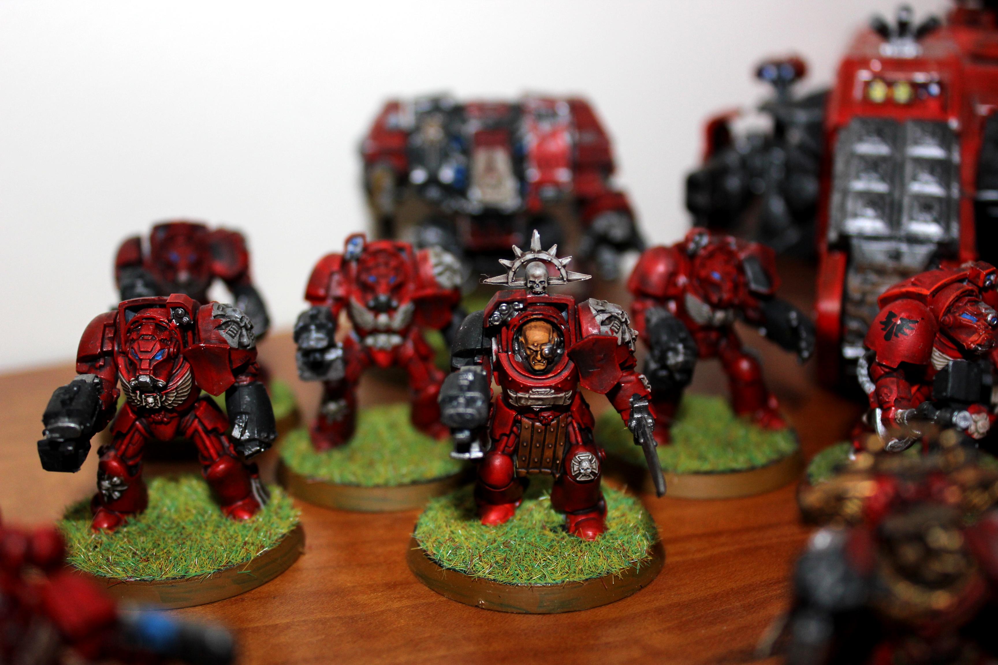 Angel, Blood, Death Company, Dreadnought, Land Raider, Predator, Razorback, Sanguinary Guard, Space, Space Marines, Tactical, Tank, Terminator Armor, Warhammer 40,000, Warhammer Fantasy