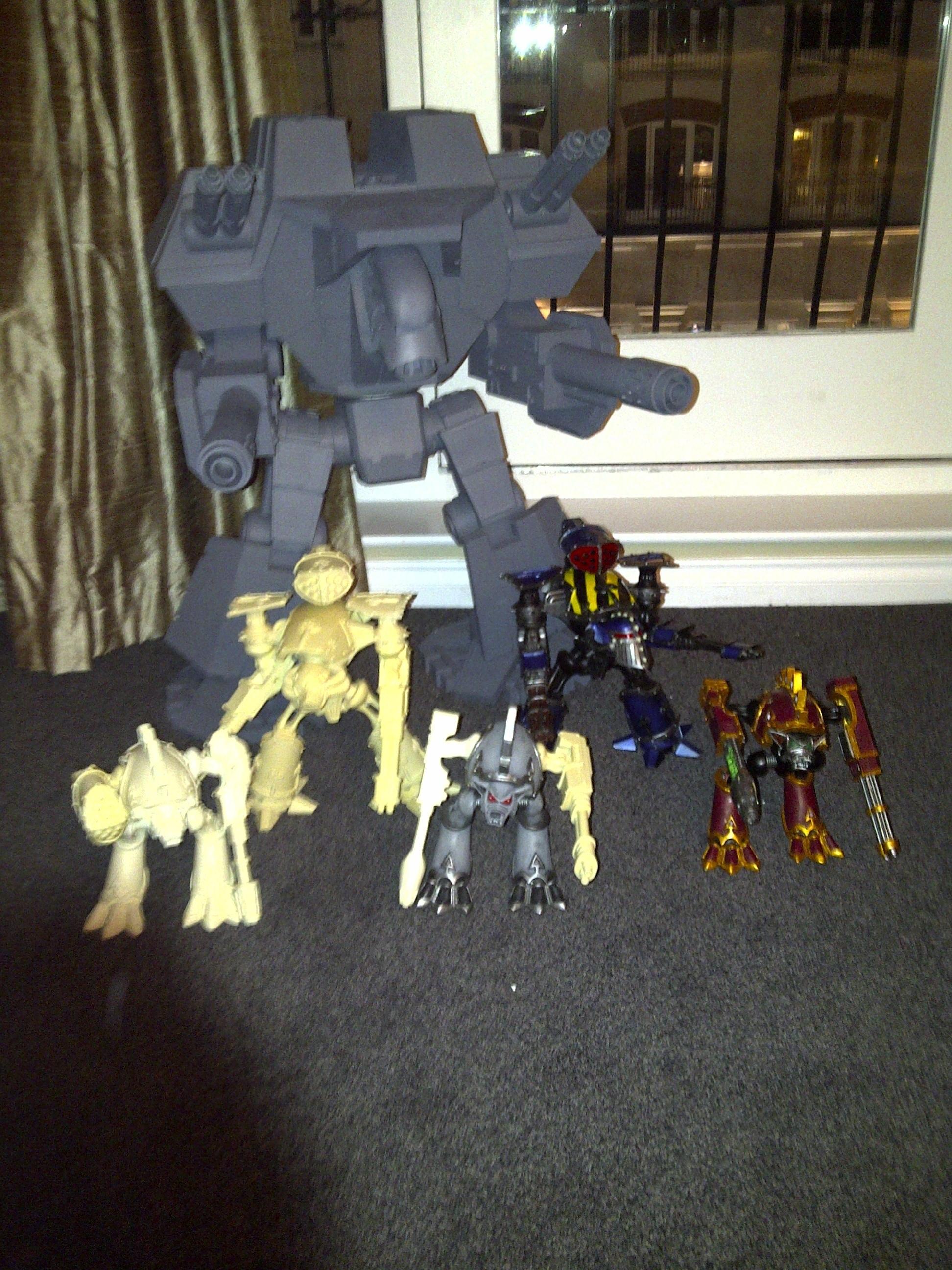 Armorcast, Knights, Reaver, Titan, Warhound, Warlord