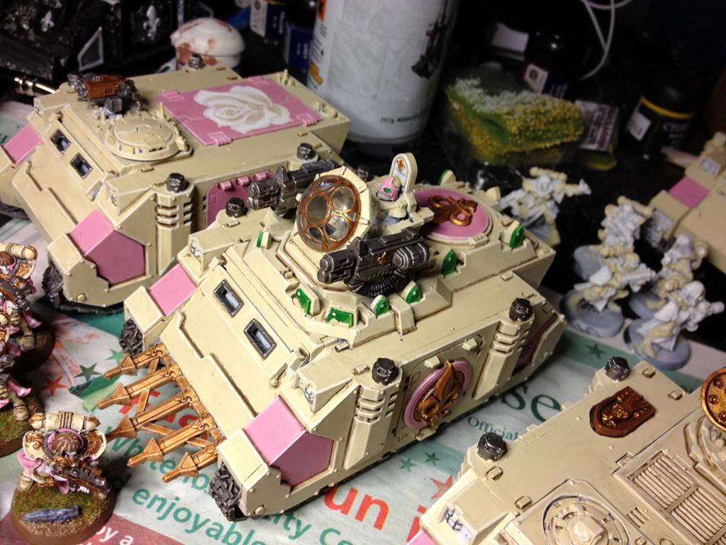 Immolator, Rhino, Sisters Of Battle, Warhammer 40,000, Warhammer Fantasy