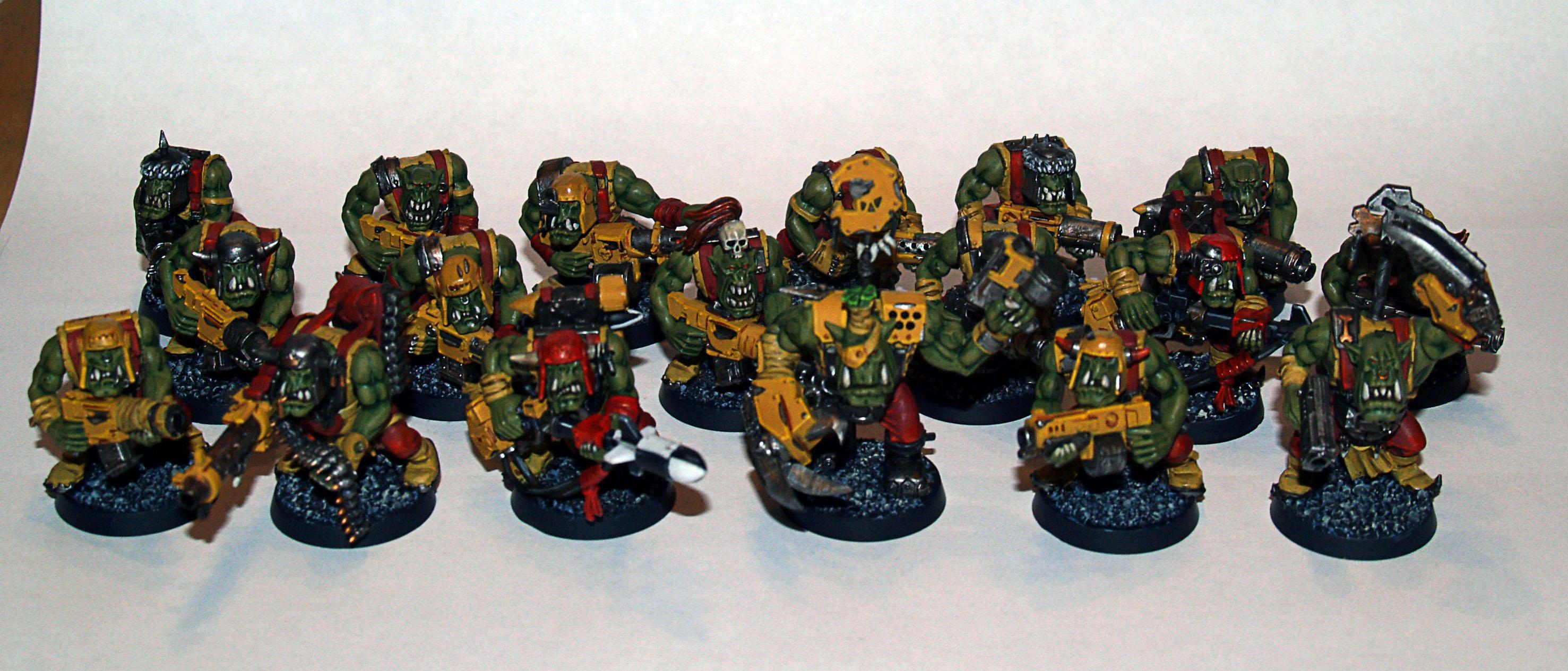 Bad Moons, Orks, Shootaboys, Yellow