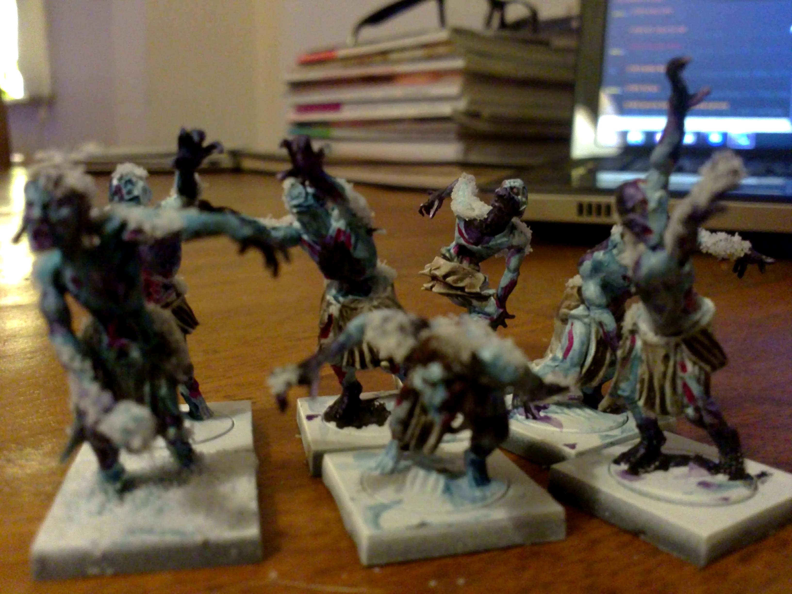 Blue, Frozen, Ice, Zombie