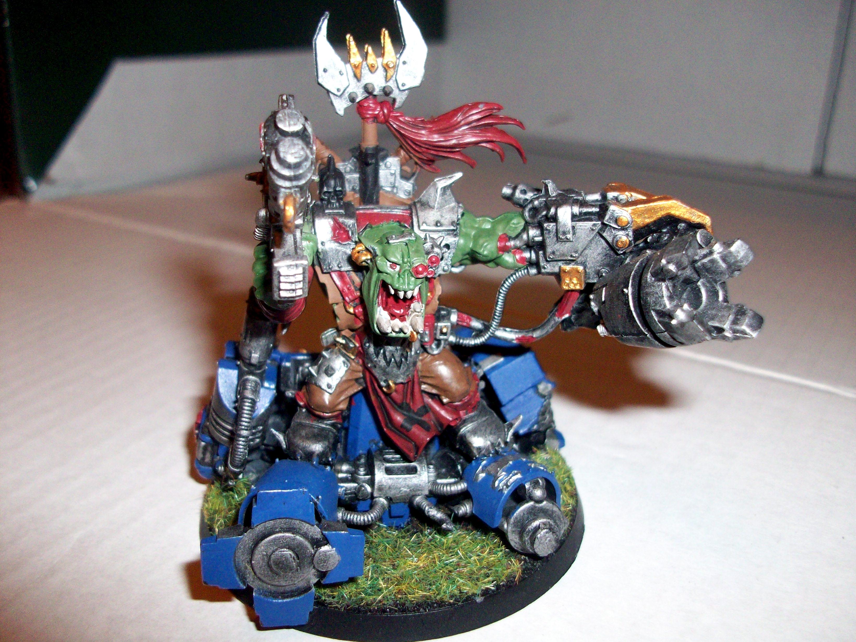 Conversion, Dreadnought, First, Painted, Warboss