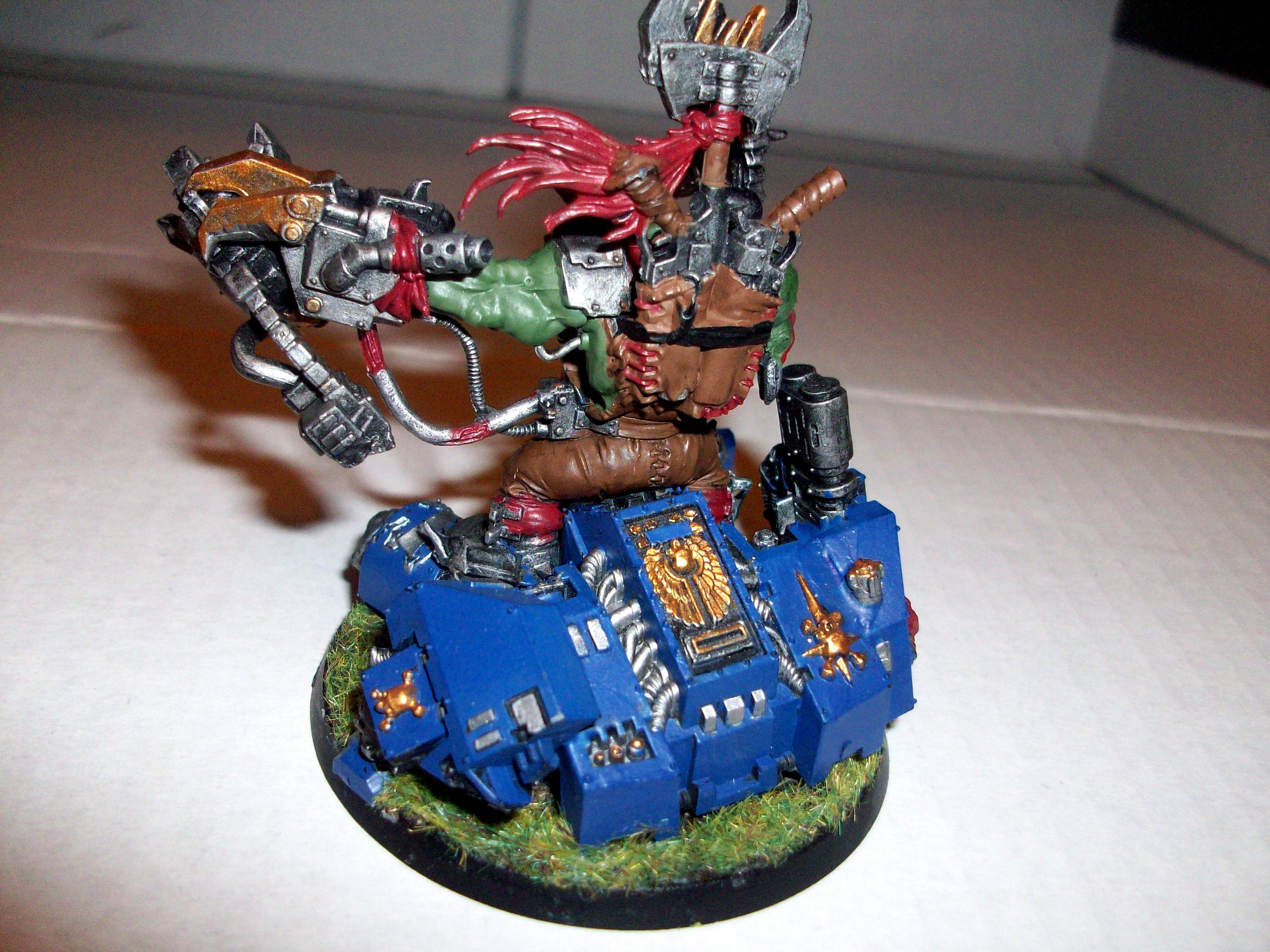 Conversion, Dreadnought, First, Painted, Warboss