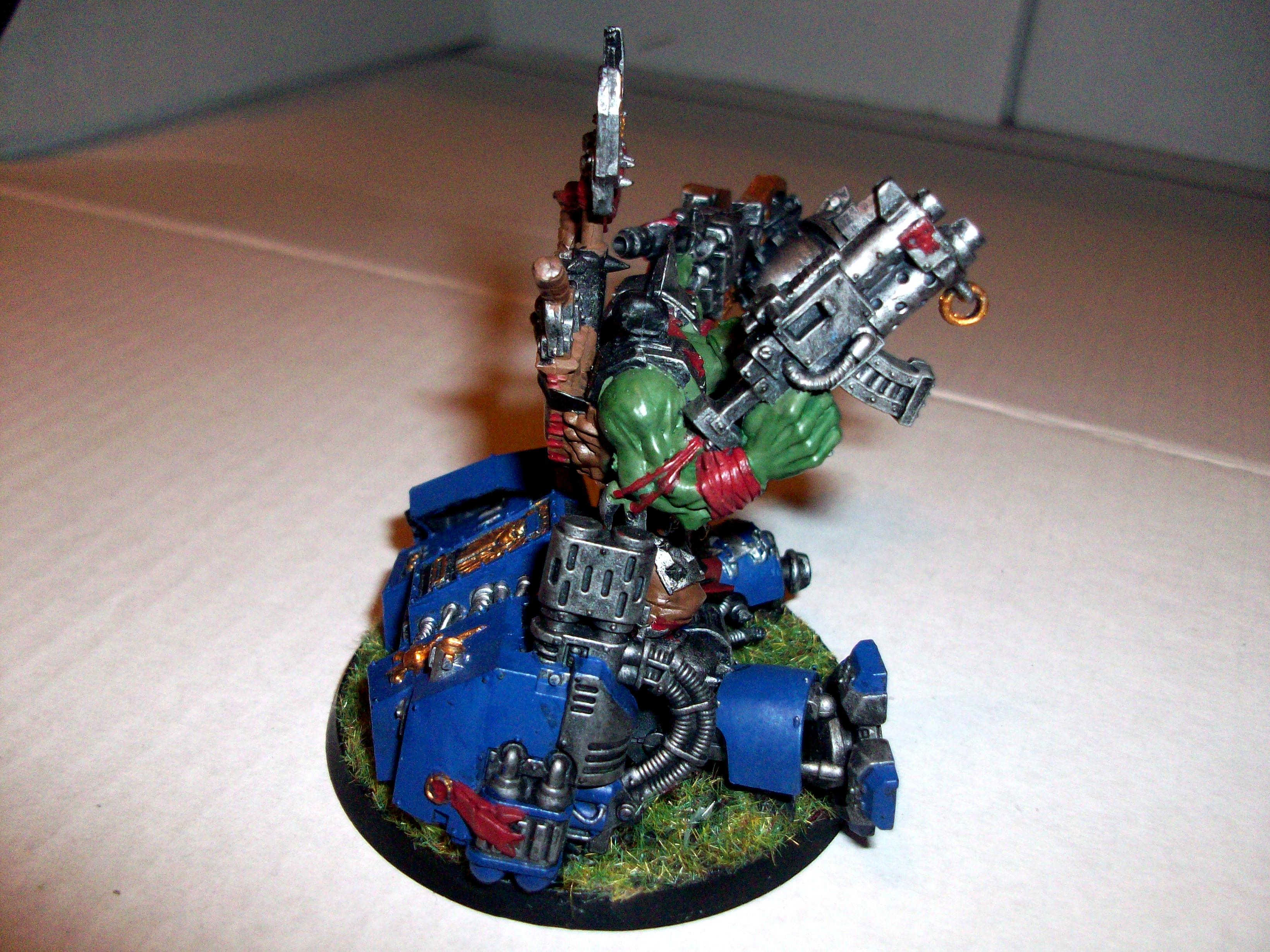 Conversion, Dreadnought, First, Painted, Warboss