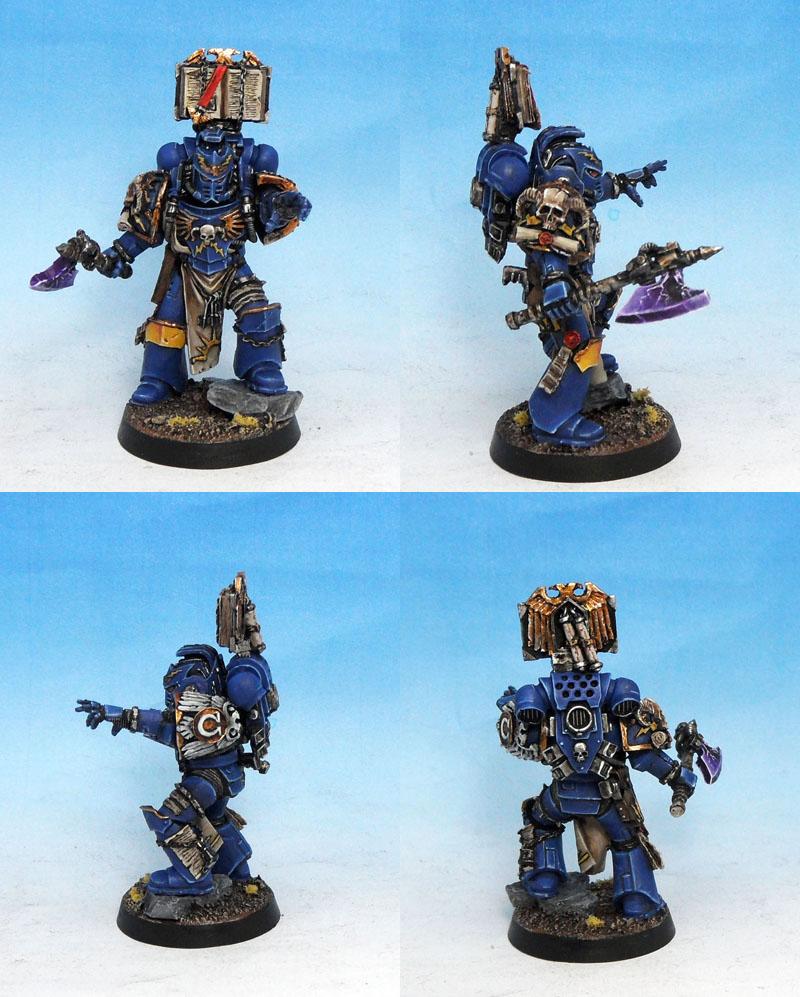 Conversion, Librarian, Space Marines, Ultramarines