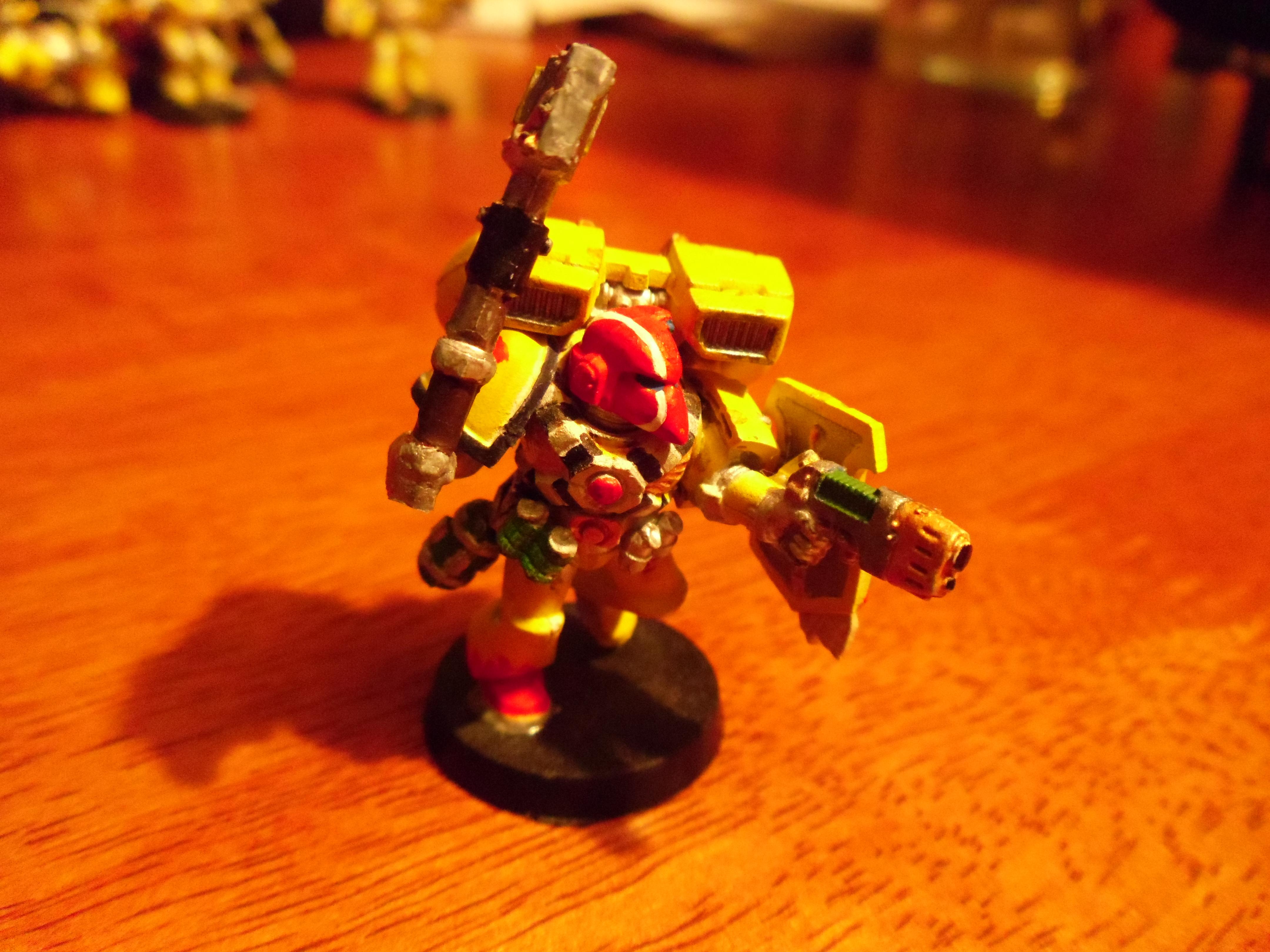 Angry, Budget, Cheap, Imperial Fists, Space Marines, Vengeance, Work In Progress, Yellow
