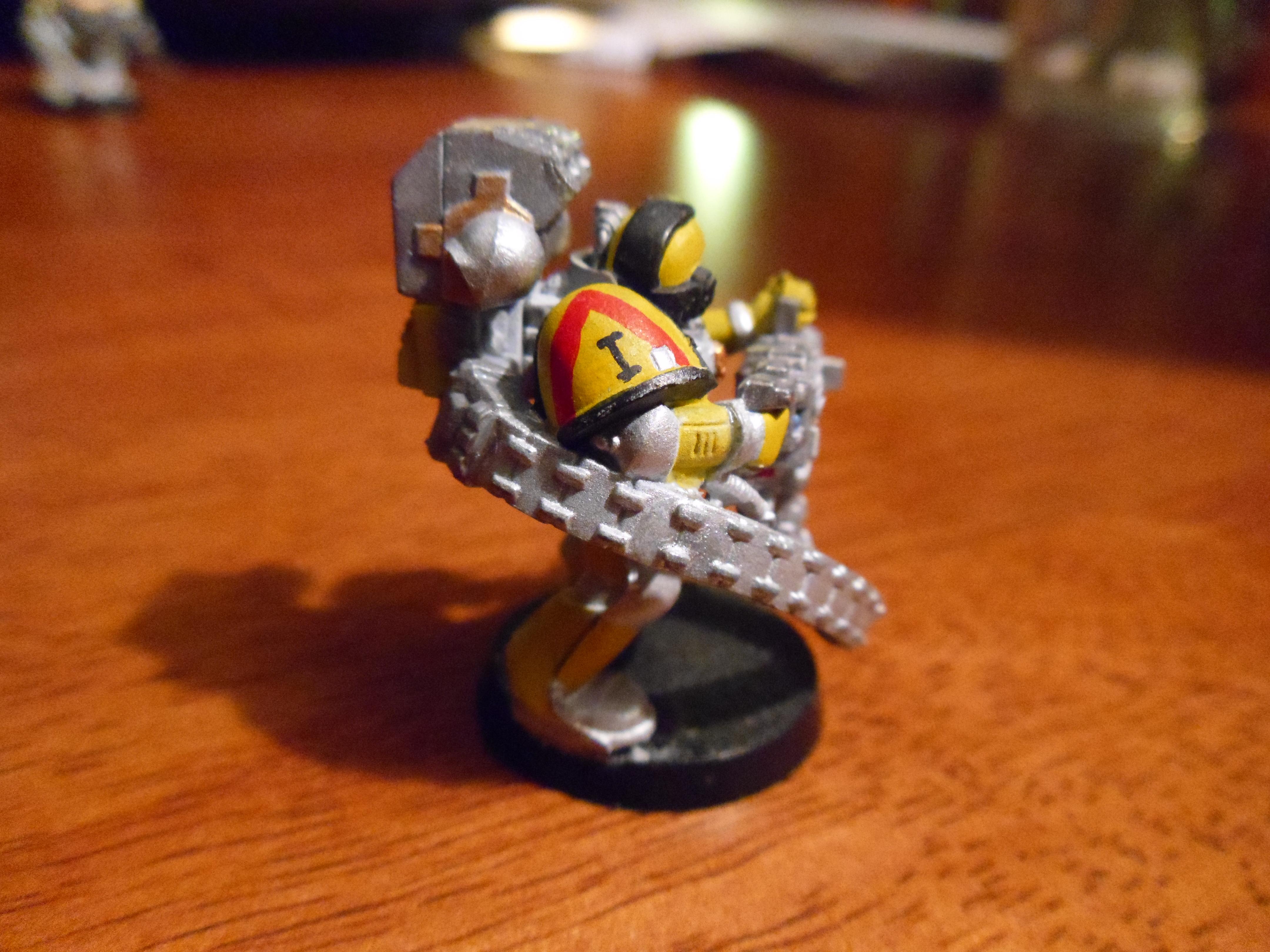 Angry, Budget, Cheap, Imperial Fists, Space Marines, Work In Progress, Yellow