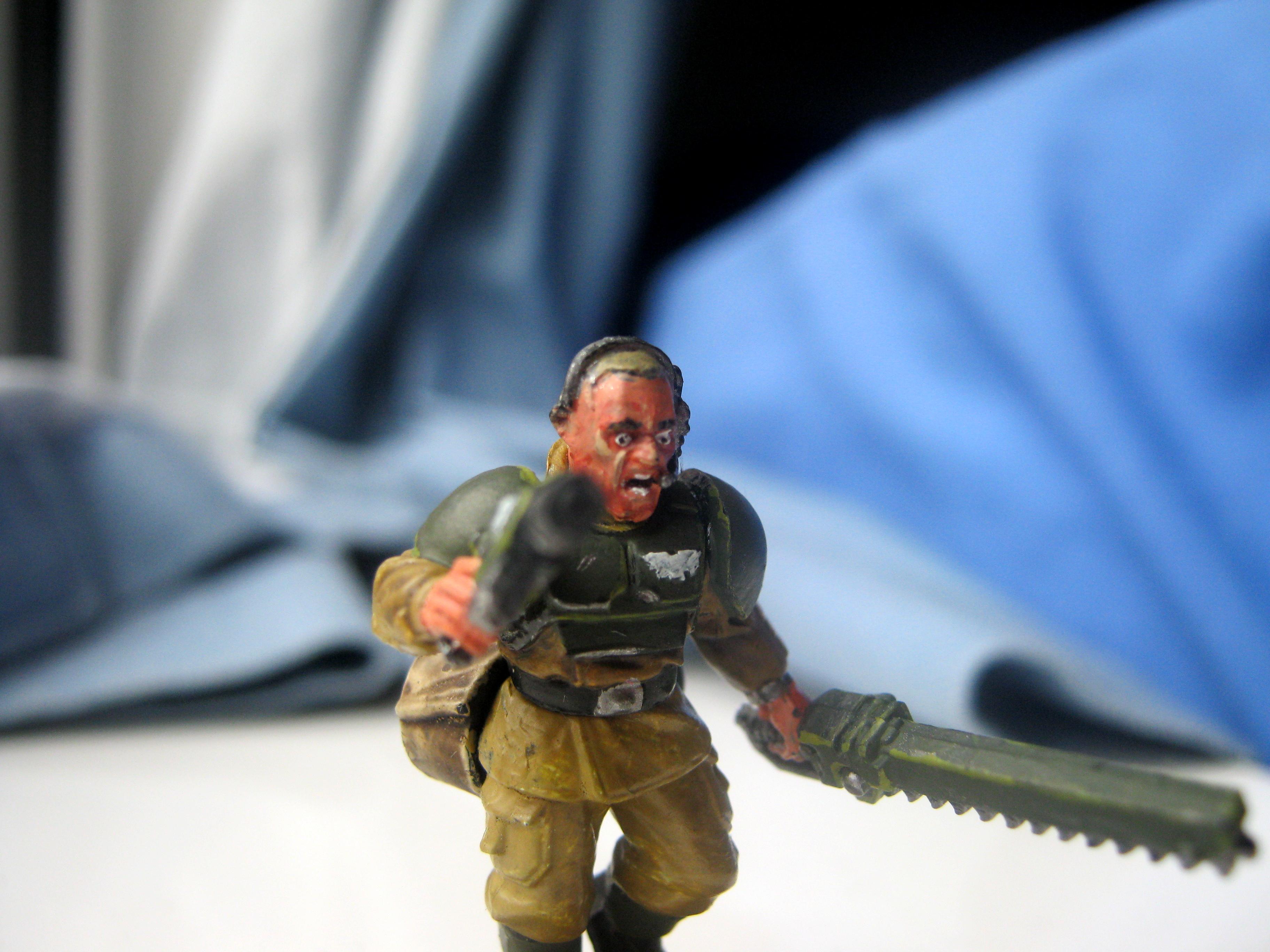 Cadians, Conner Staplehurst, Imperial Guard, Orkhive, Sergeant, Warhammer 40,000