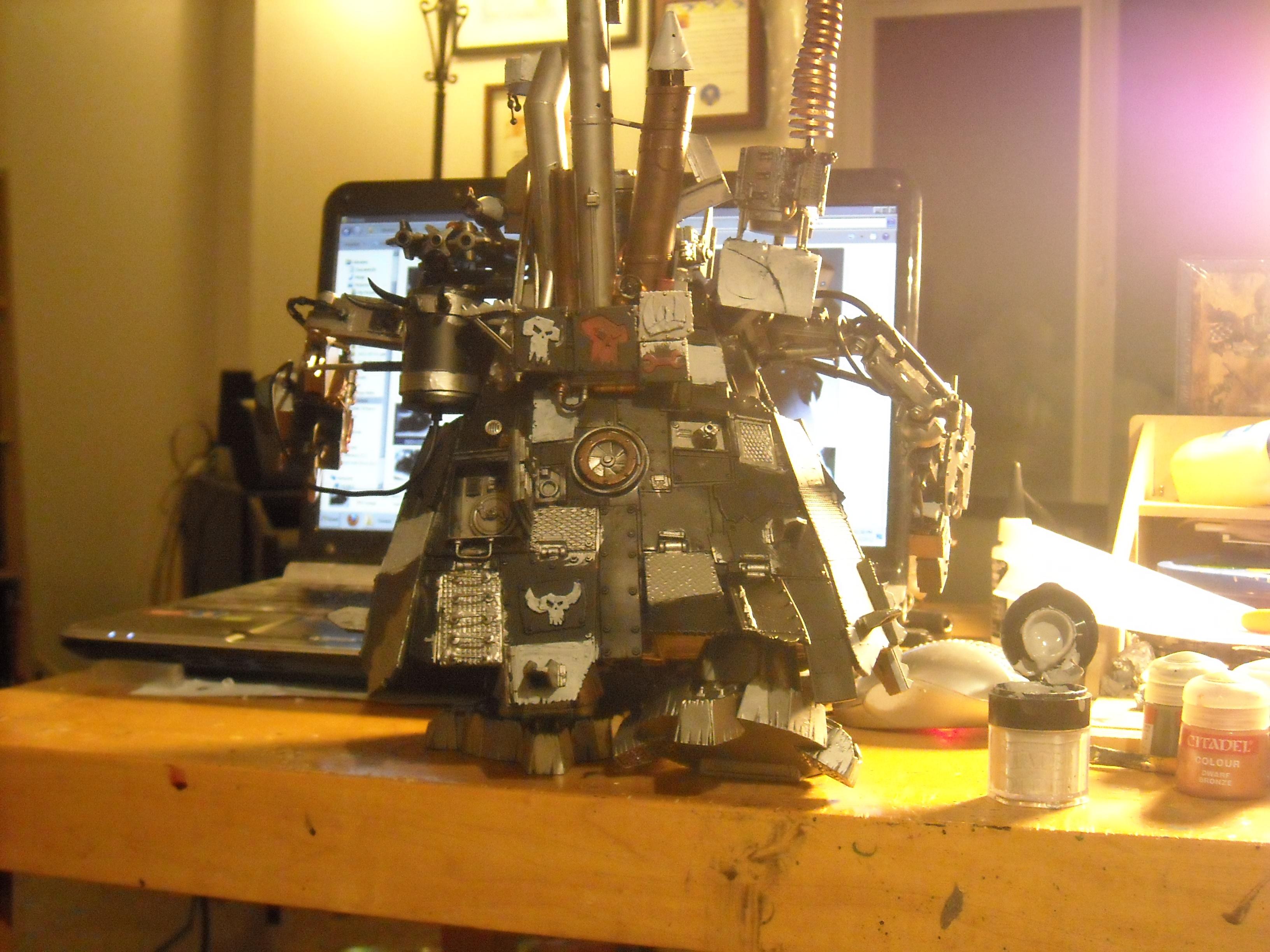 Conversion, Orks, Scratch Build, Stompa, Warhammer 40,000