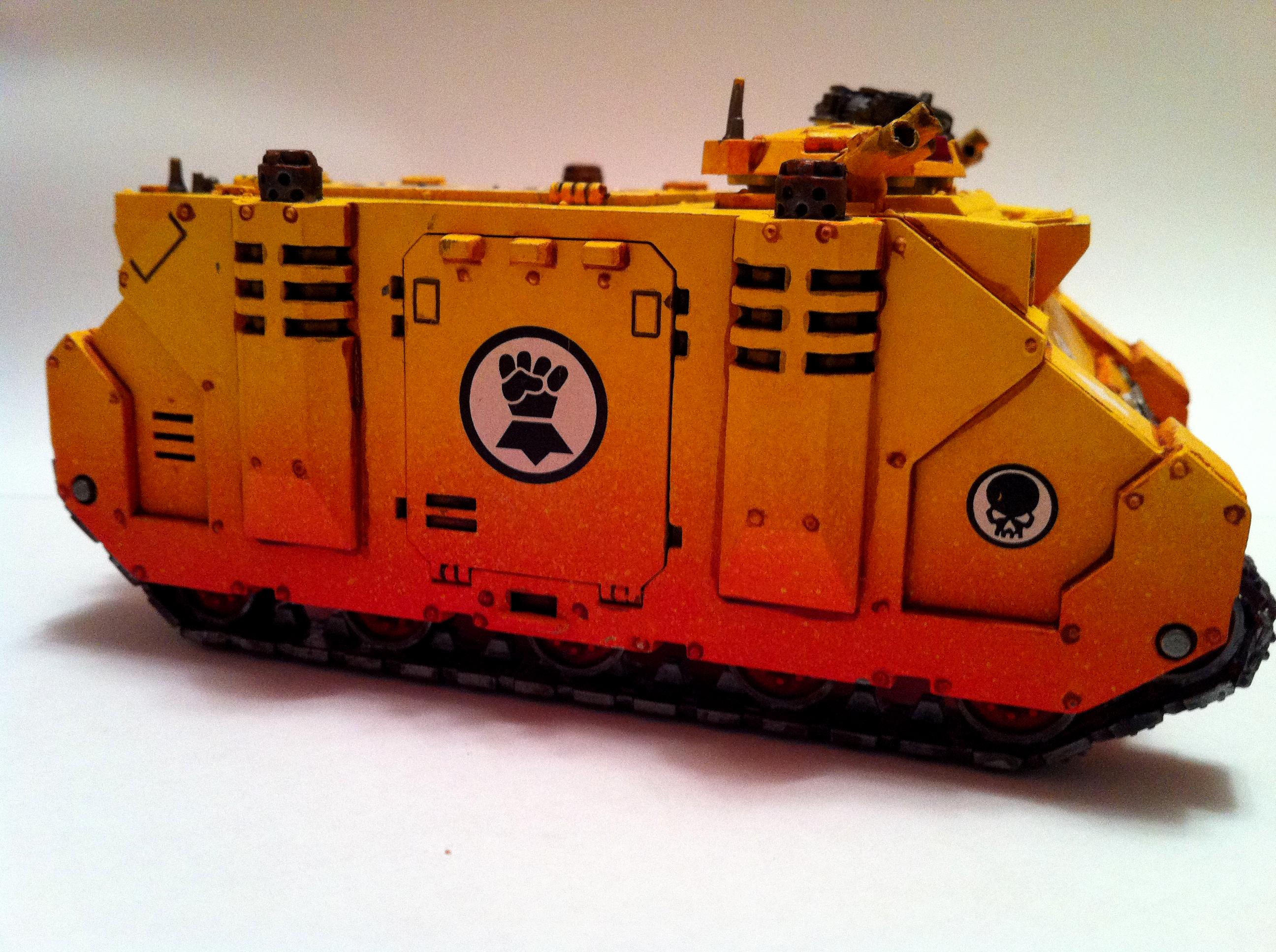 Fists, Imperial, Imperial Fists Rhino, Rhino