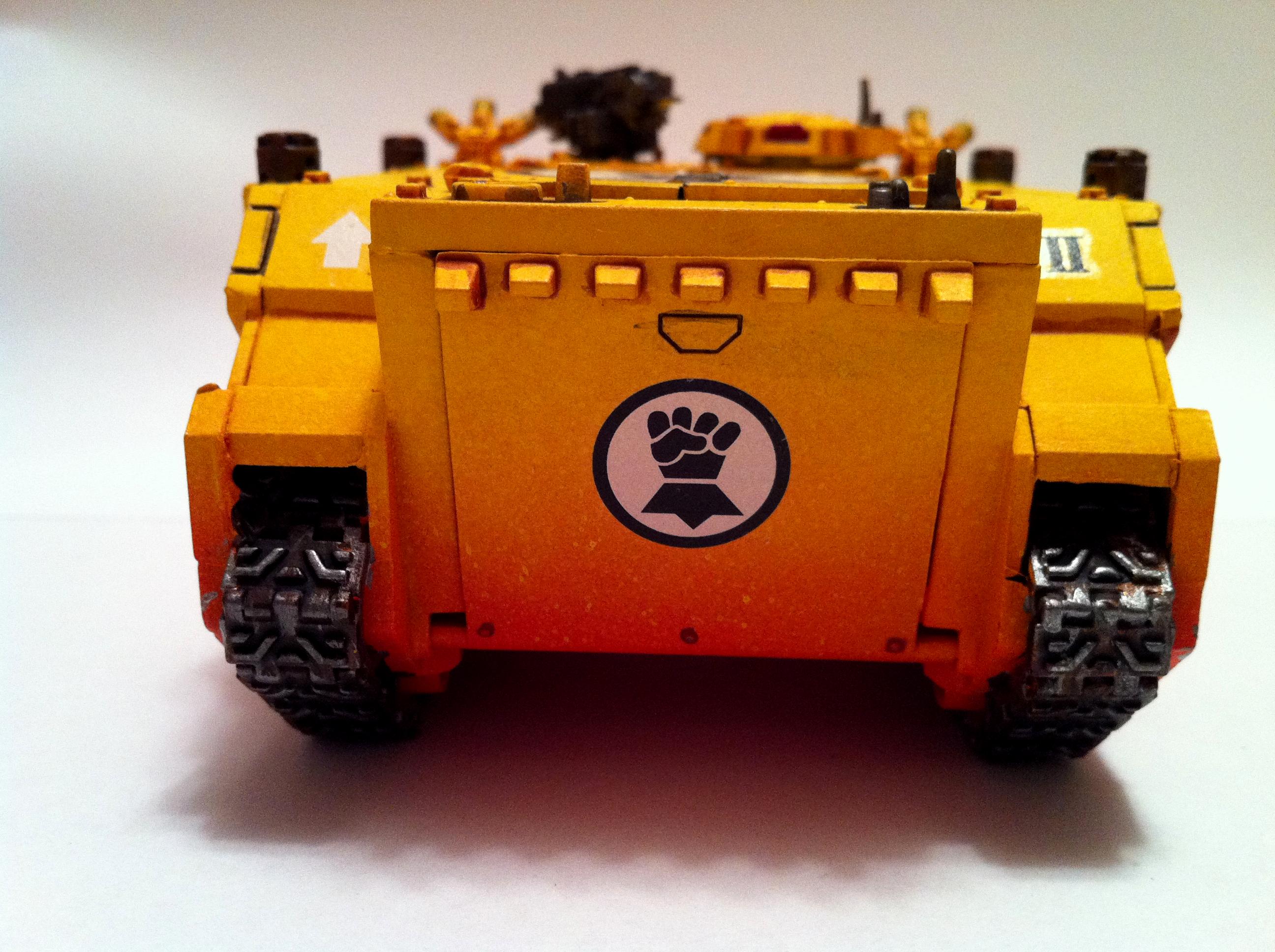 Fists, Imperial, Imperial Fists Rhino, Rhino