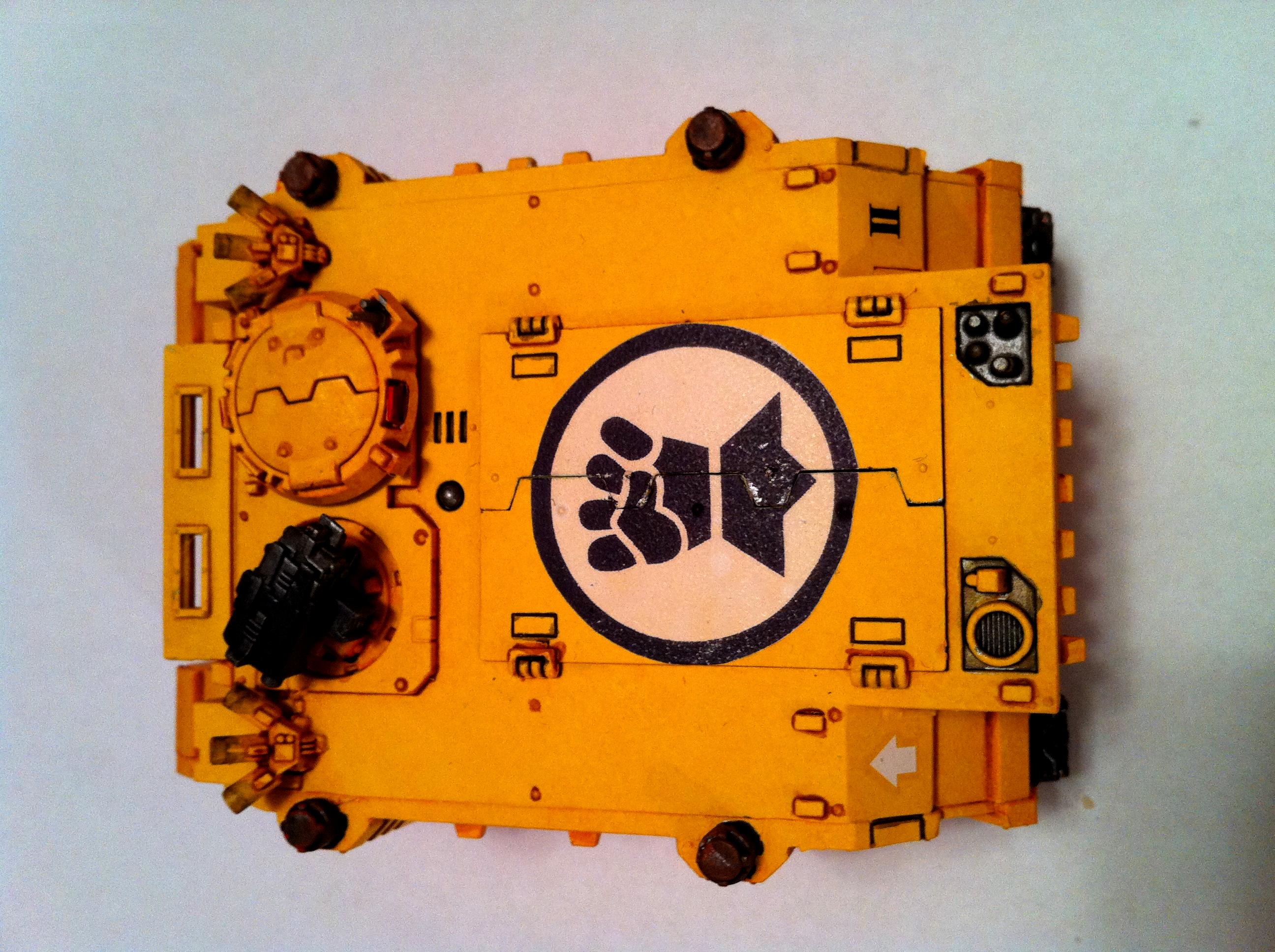 Fists, Imperial, Imperial Fists Rhino, Rhino