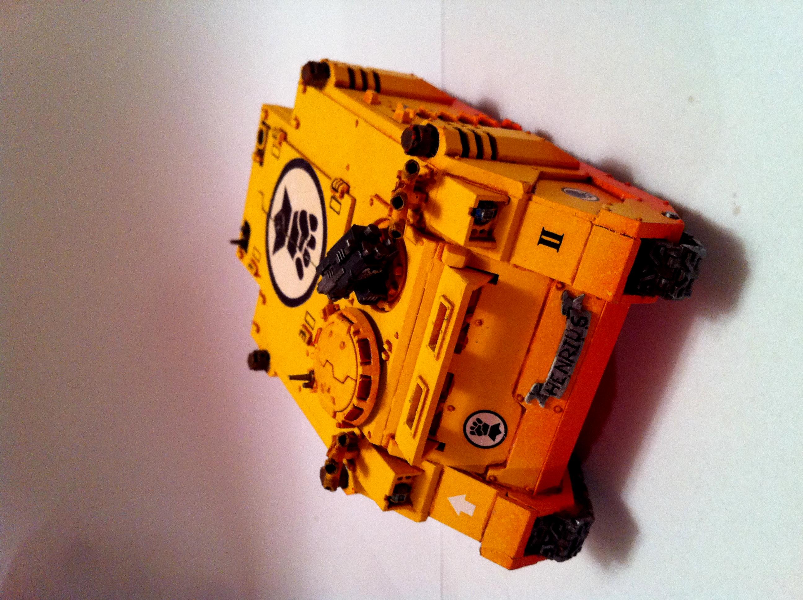 Fists, Imperial, Imperial Fists Rhino, Rhino