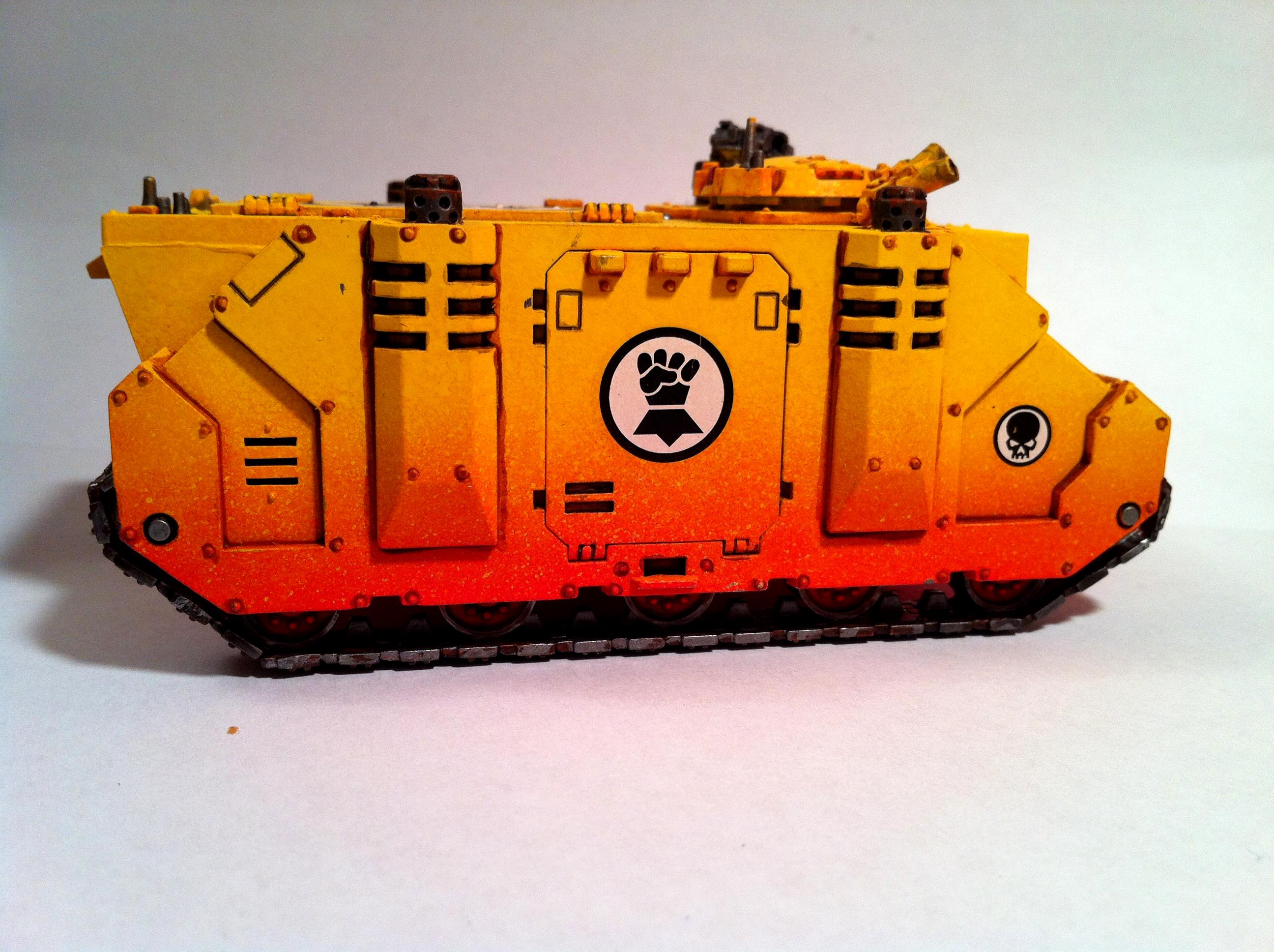 Fists, Imperial, Imperial Fists Rhino, Rhino