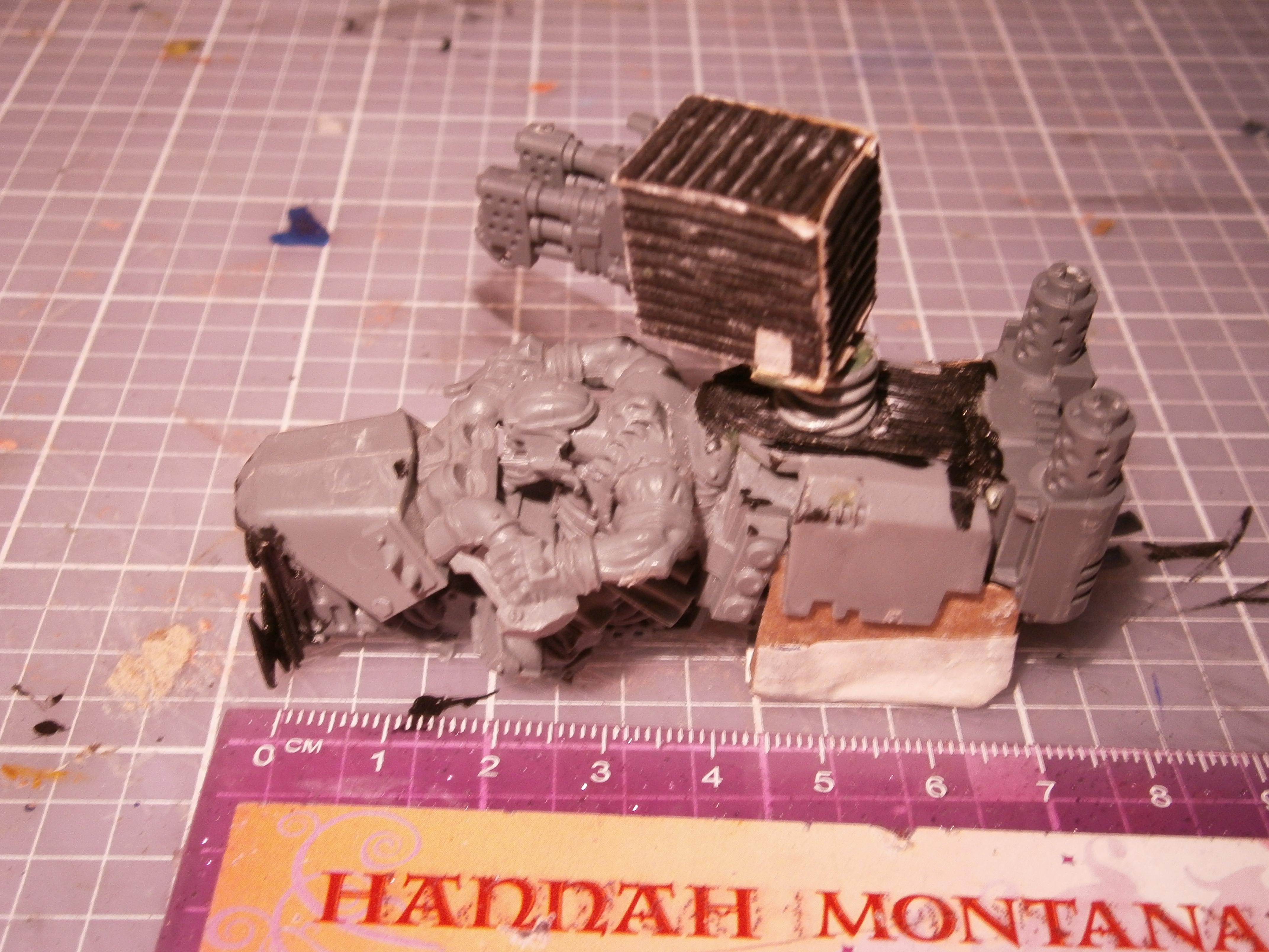 Orks, Skorcha, Warbuggy, Warhammer 40,000, Work In Progress
