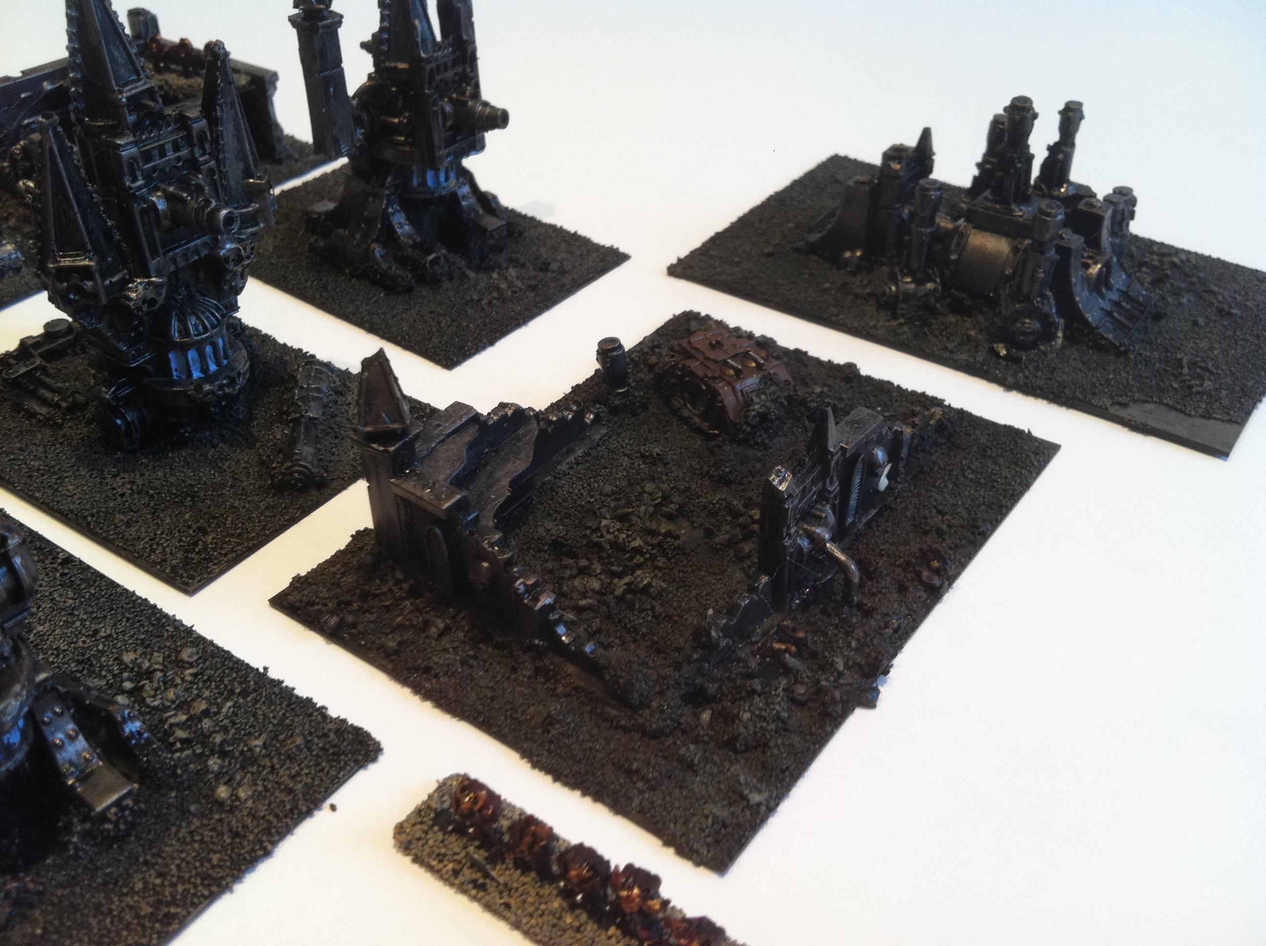000 Imperial Ork Chaos Space Marine Scratch Built For Sale Commission, Epic Warhammer 40k 40