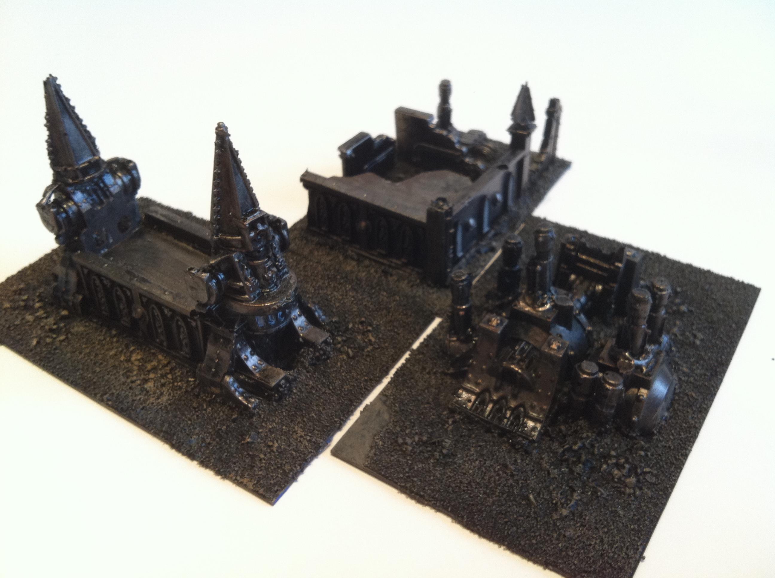 000 Imperial Ork Chaos Space Marine Scratch Built For Sale Commission, Epic Warhammer 40k 40