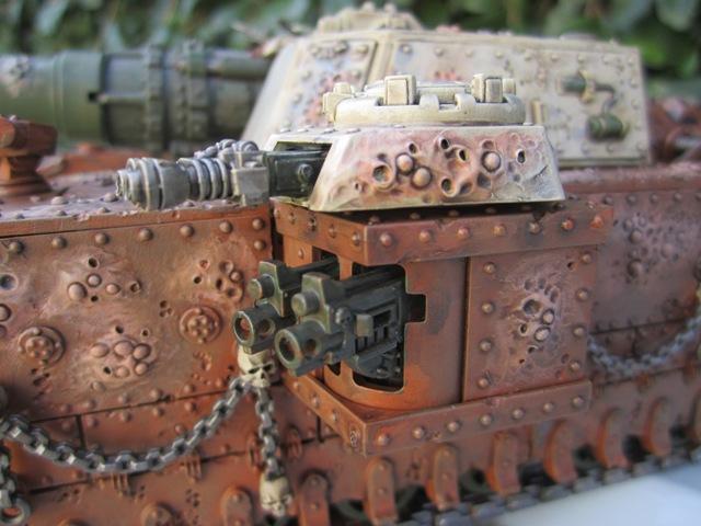 I wasnt initially happy with the white secondary turrets but they have grown on me