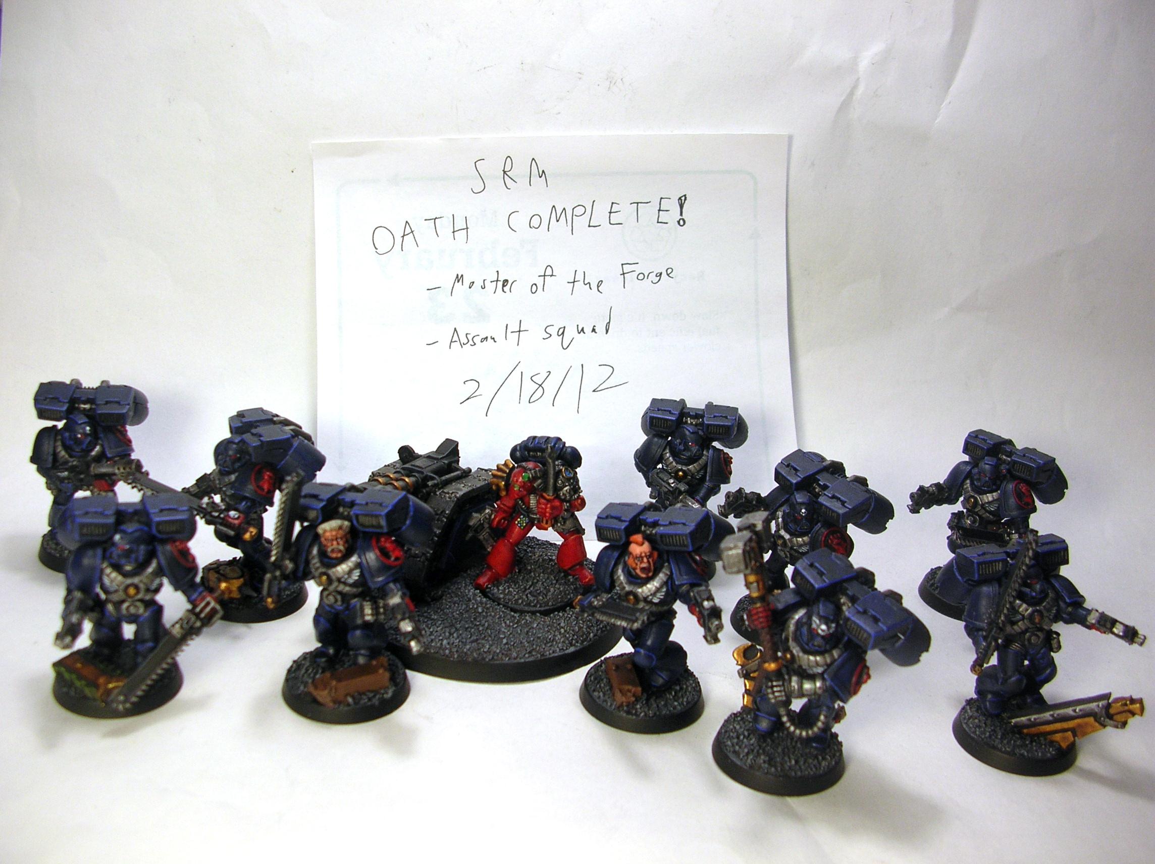Crimson Fists, Master Of The Forge, Rapier, Techmarine