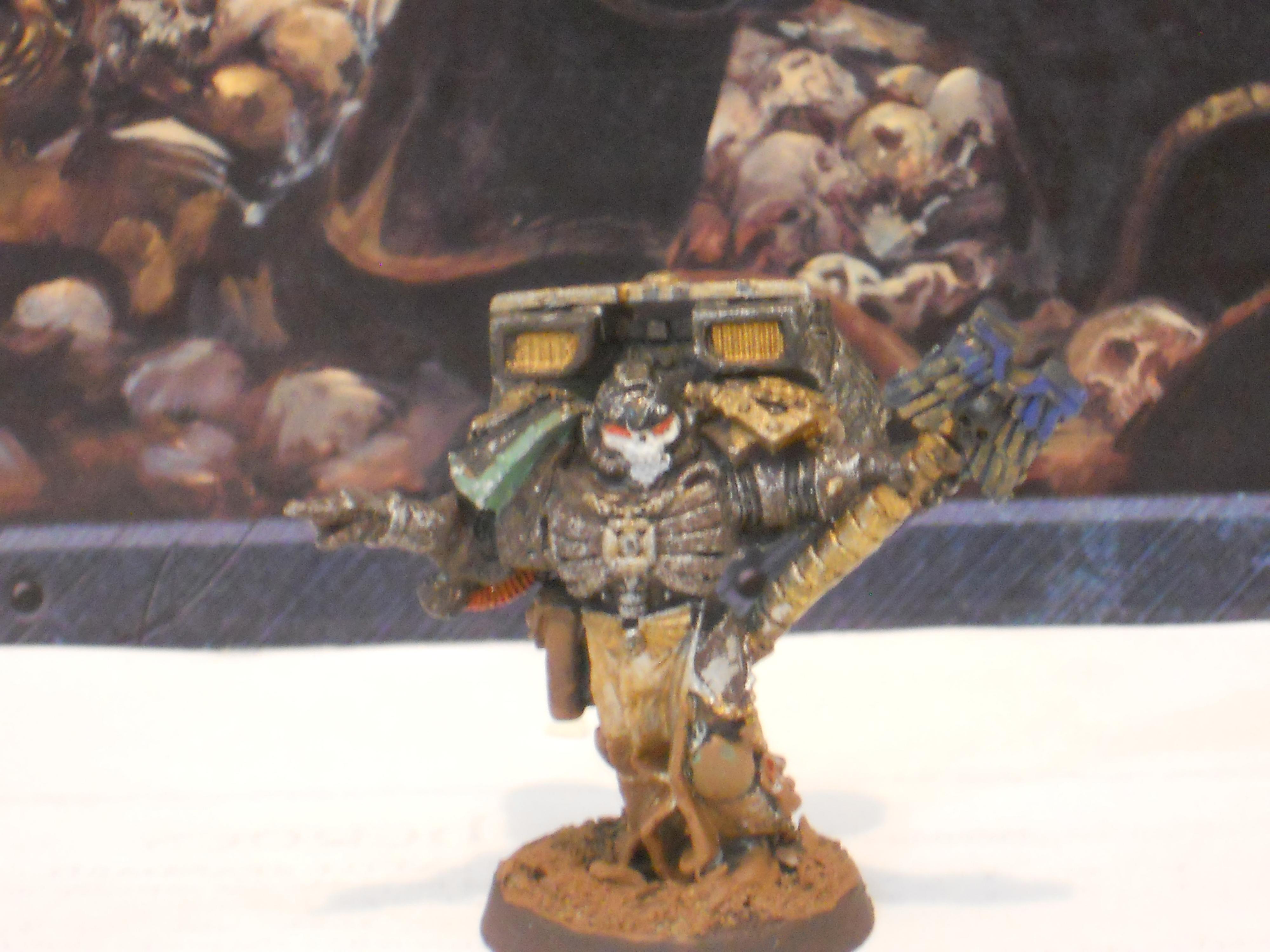 Chaplin, Jump Pack, Space Marines