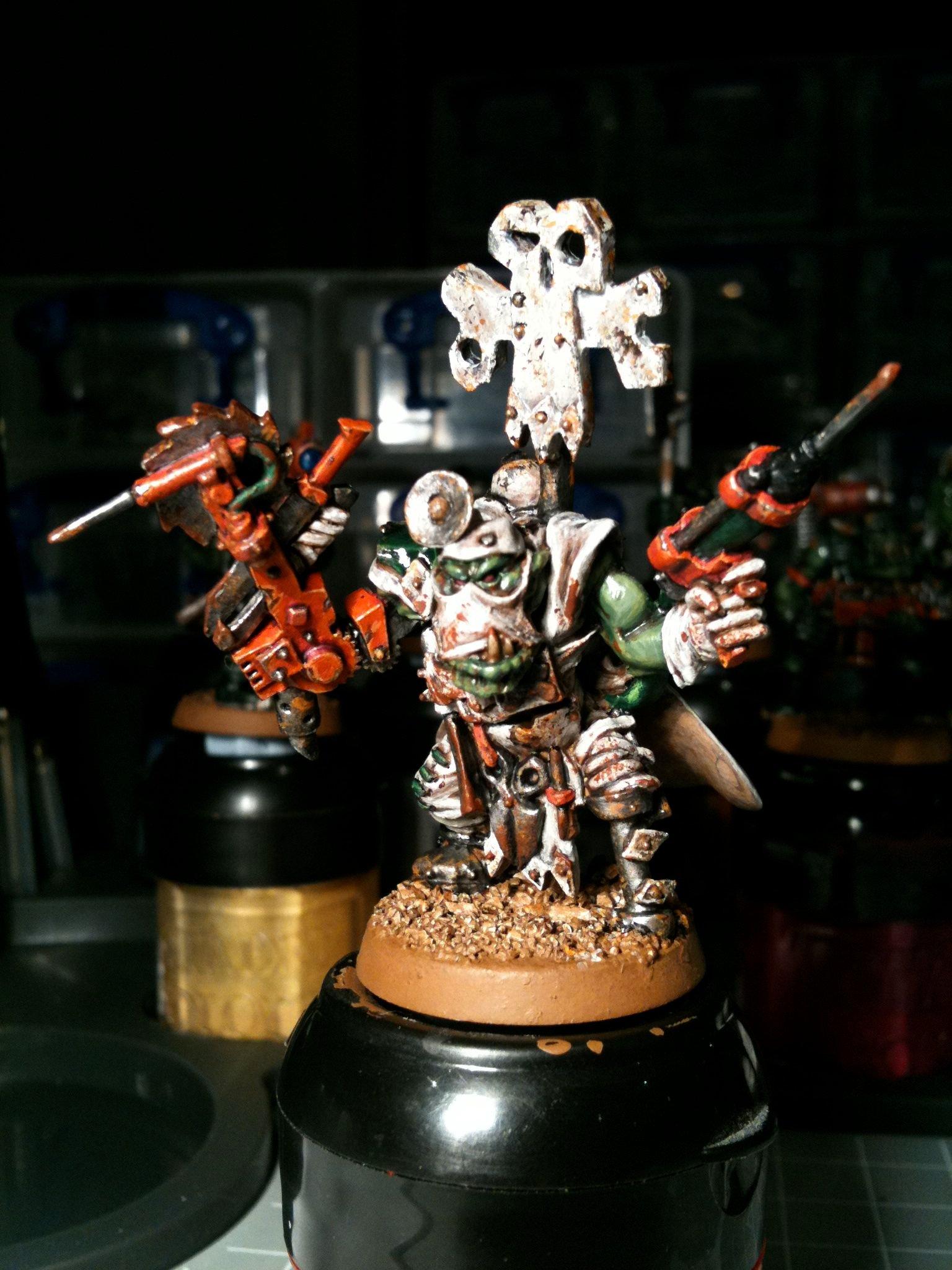 Da Ork Angelz, Orks, Painboy, Work In Progress