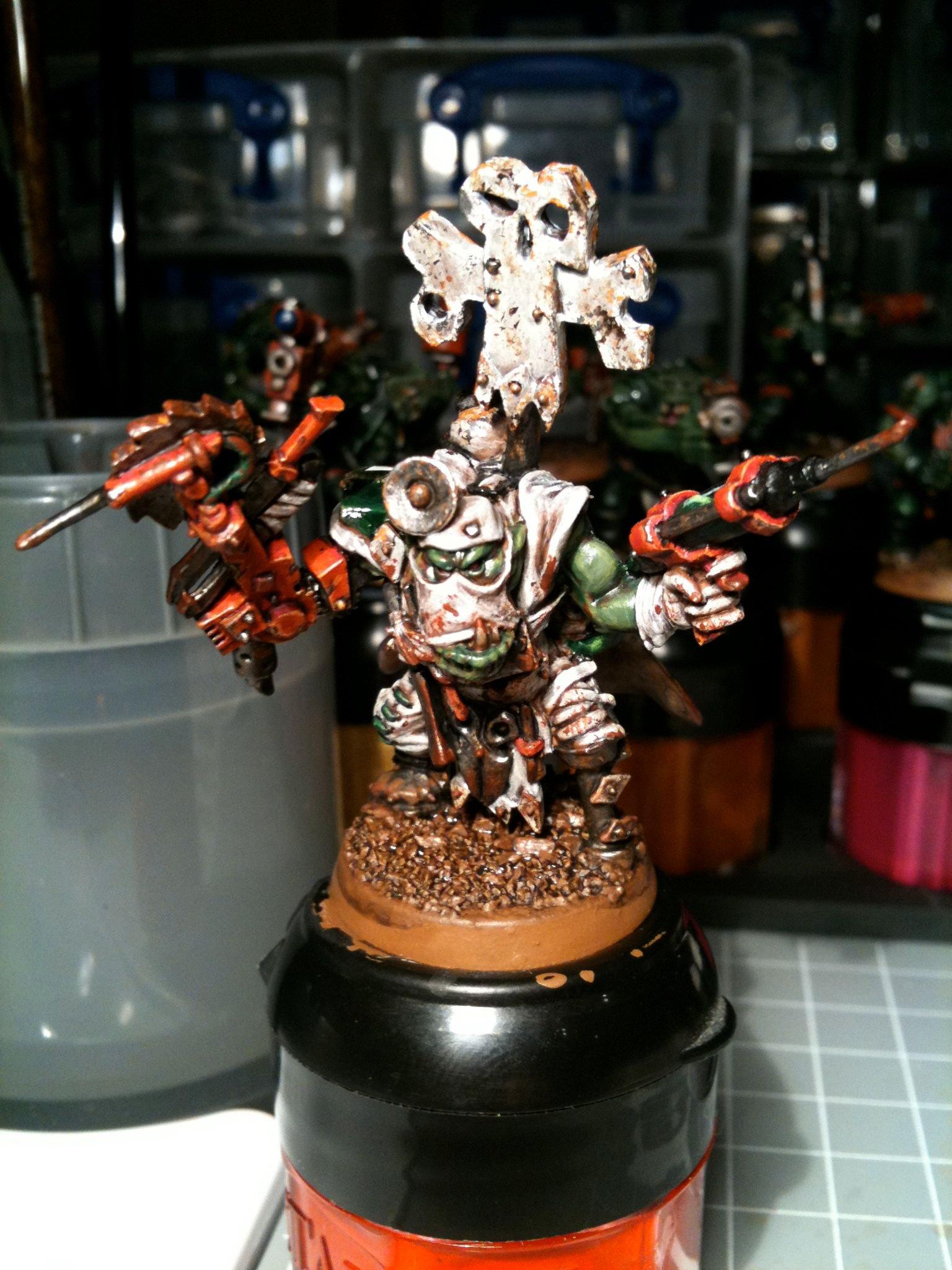 Da Ork Angelz, Orks, Painboy, Work In Progress
