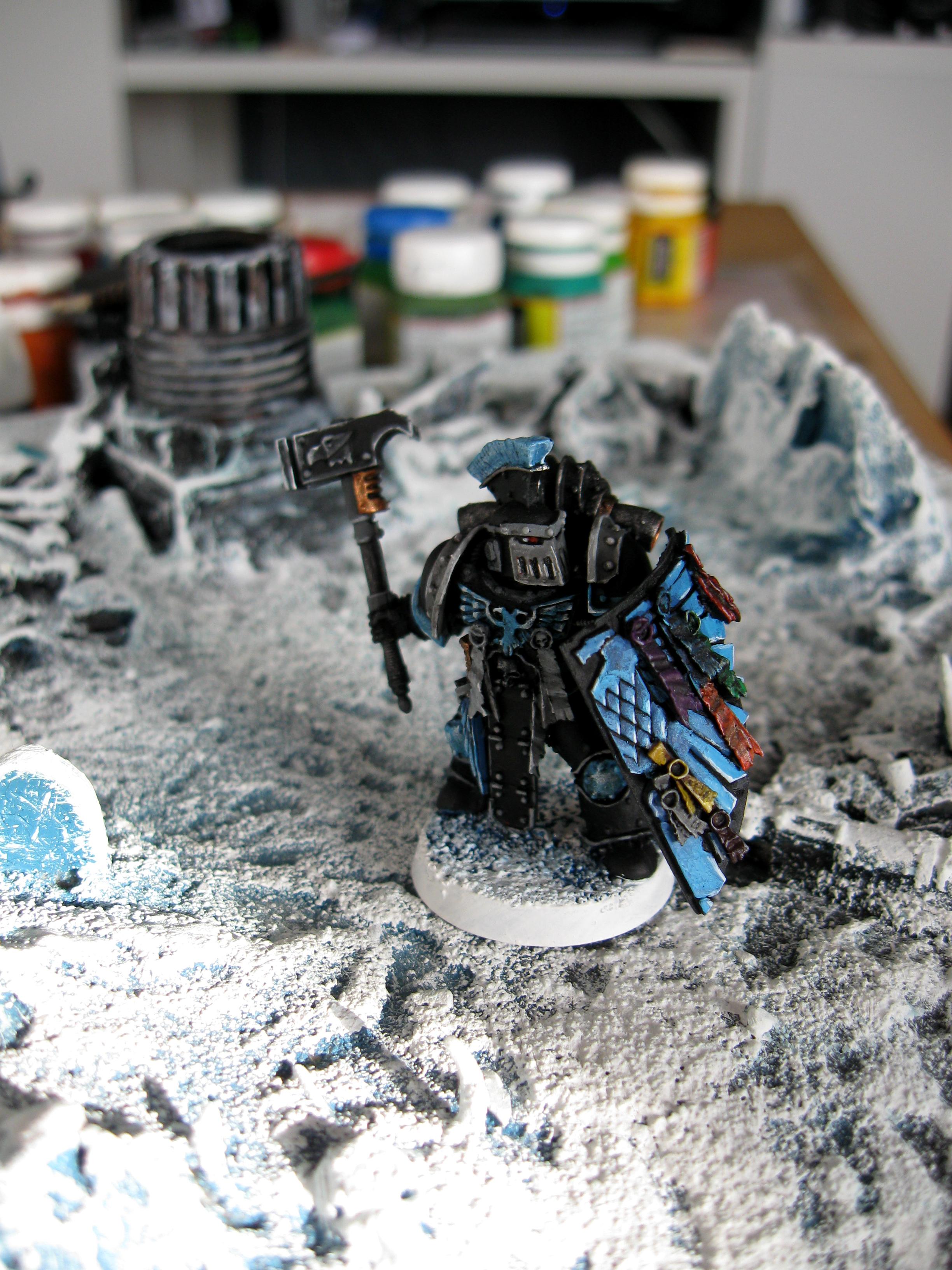 Adeptus, Astares, Diorama, Snow, Warhammer 40,000