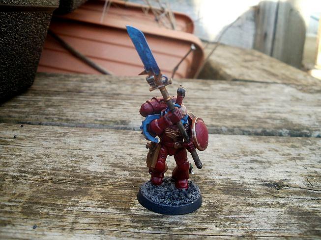 Champion, Honour Guard, Power Weapon, Space Marines