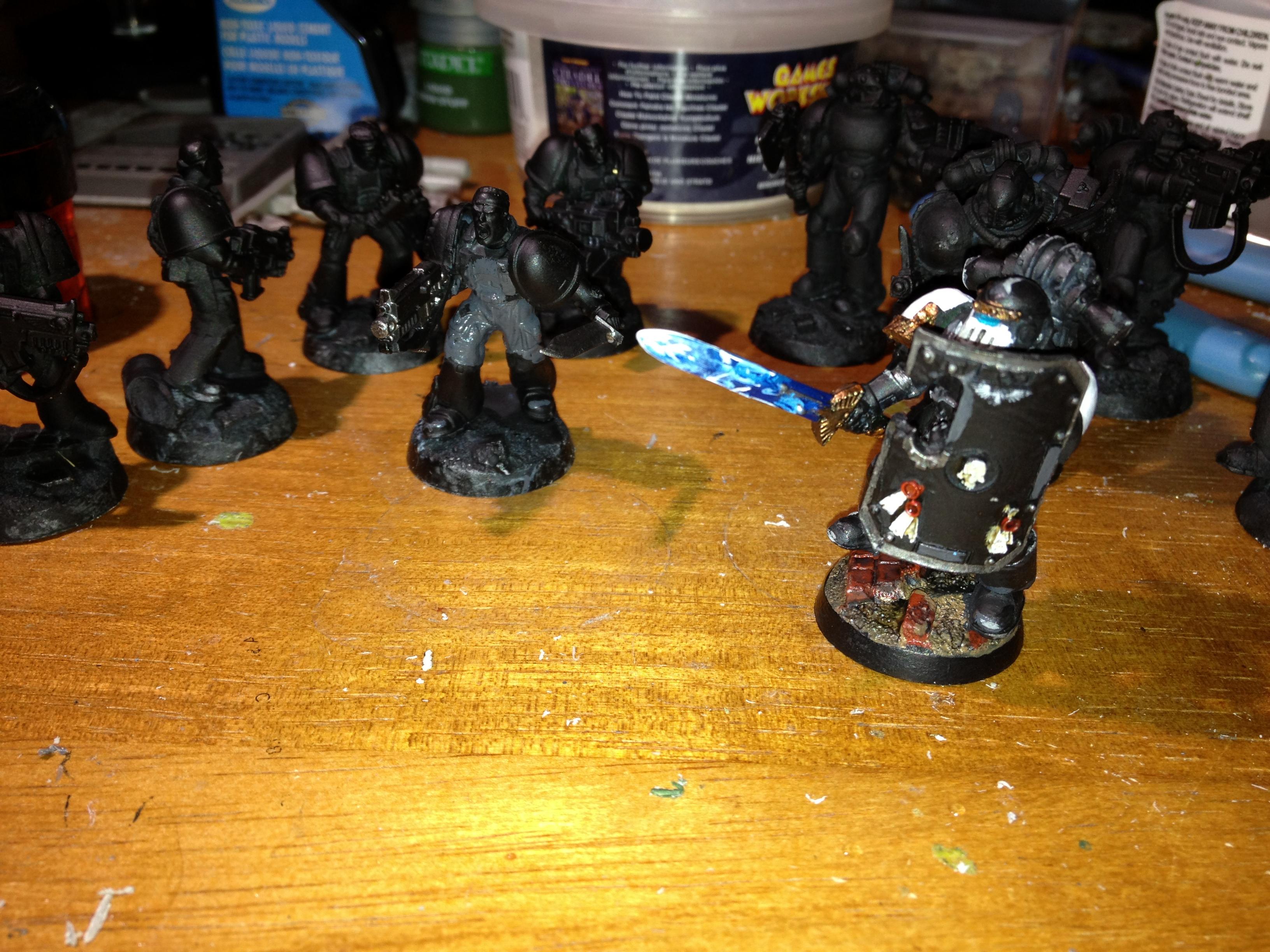 Captain, Raven Guard, True Scale