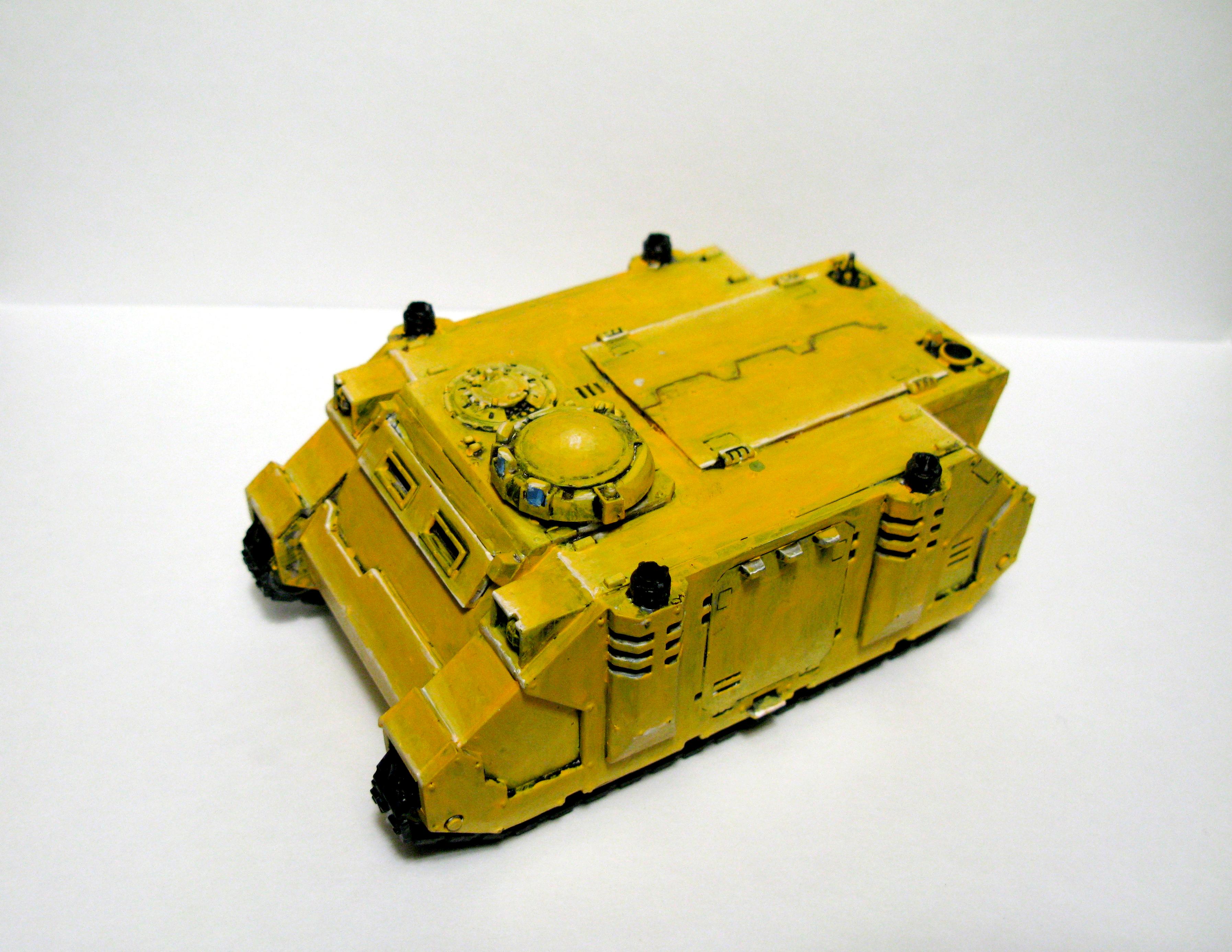 Imperial Fists, Imperium, Rhino, Space Marines, Tank