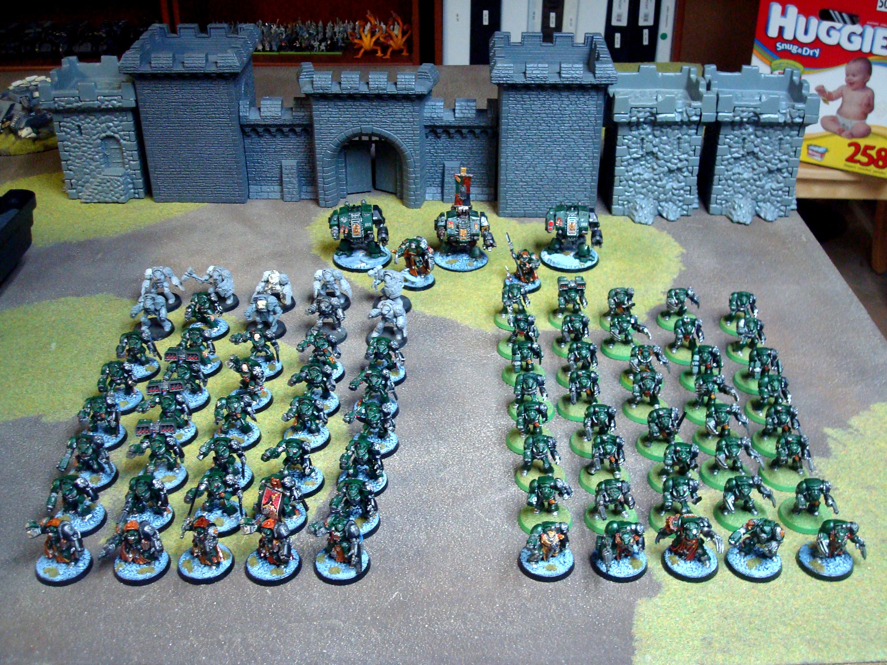 Dark Angels, Deathwing, Space Marines, Terminator Armor, Warhammer 40,000