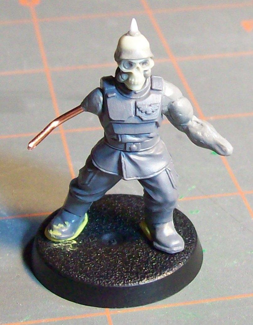 Gas Mask, Imperial Guard, Skull