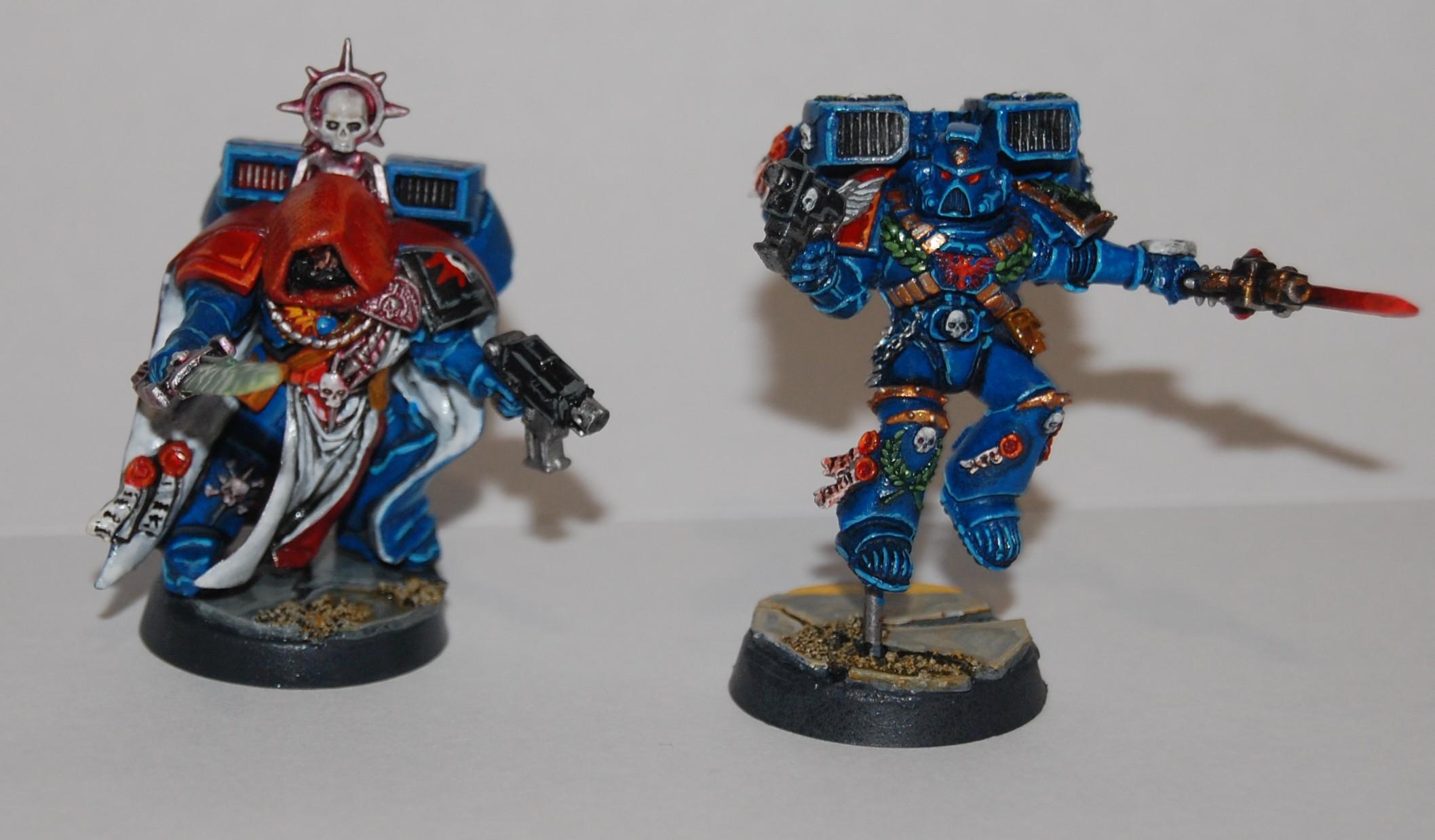 Angels Sanguine, Librarian, Space Marines, Urban Base, Warhammer 40,000