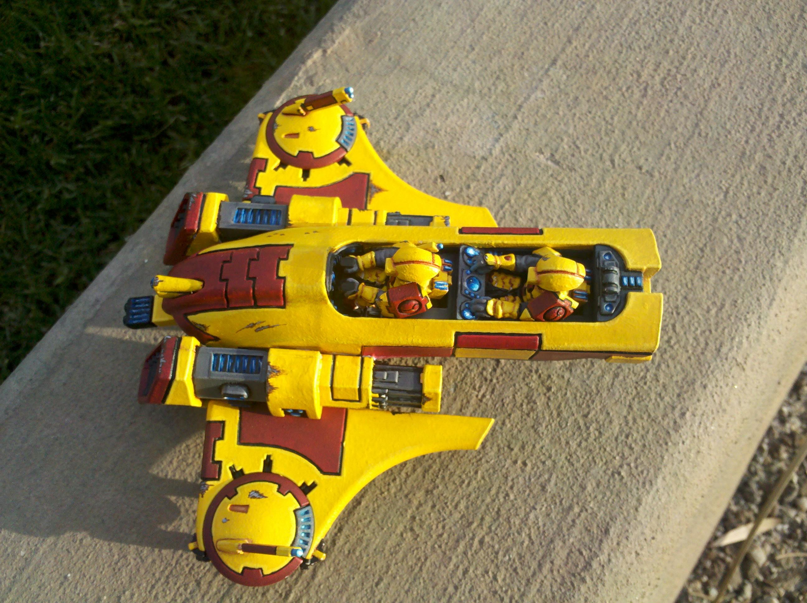 Piranha, Tau, Tau Empire, Warhammer 40,000, Yellow