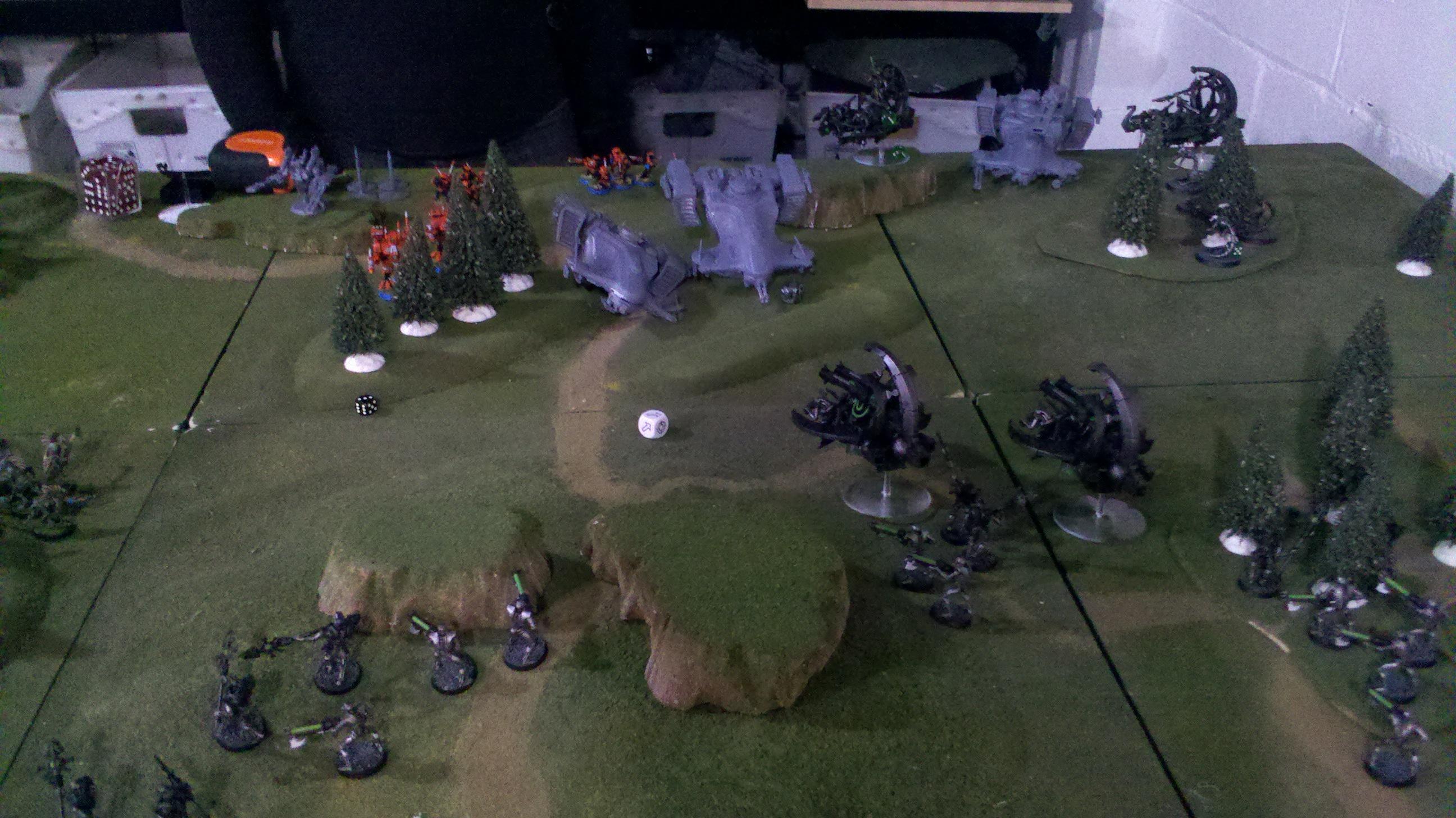 Necrons v Tau