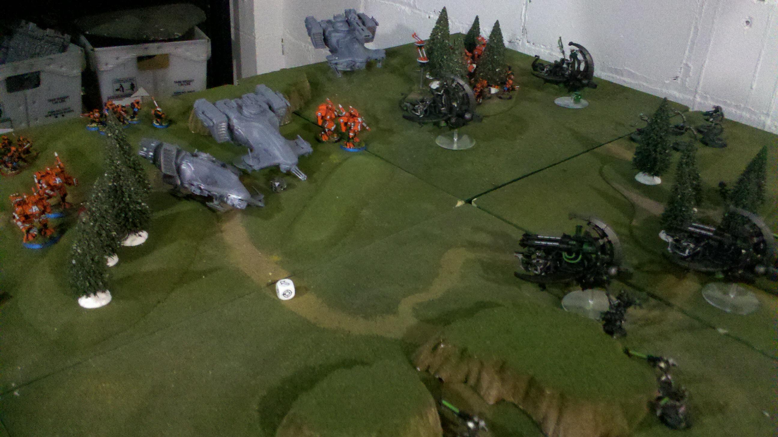 Necrons v Tau