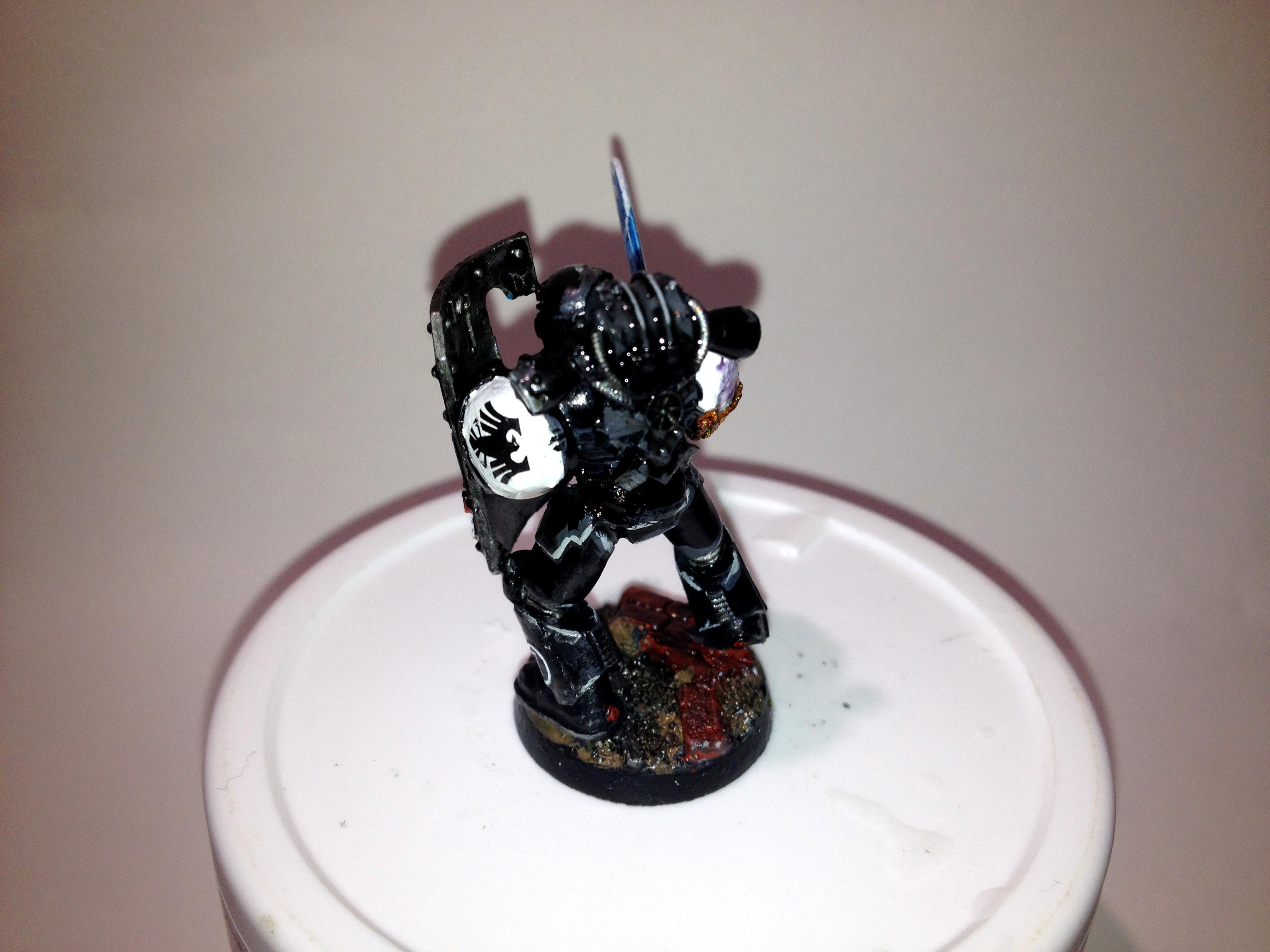 Captain, Raven Guard, True Scale