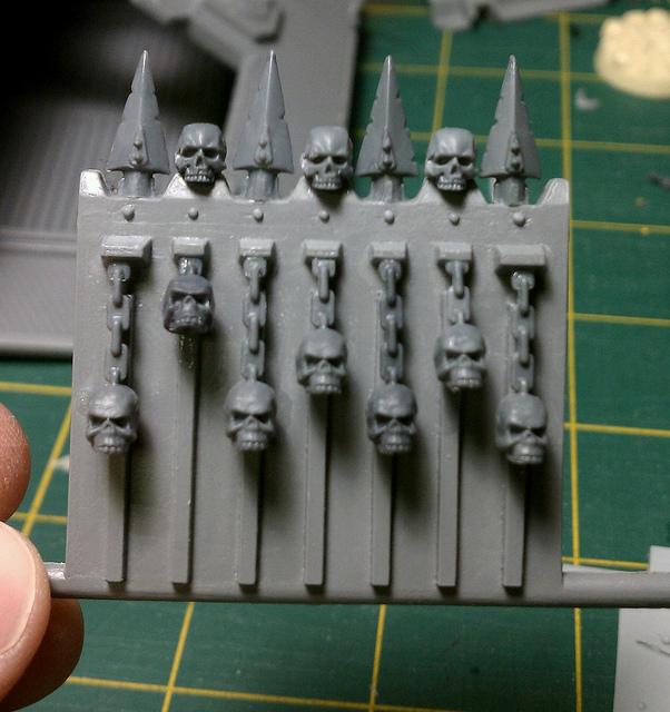 Chaos Space Marines, Land Raider, Skull