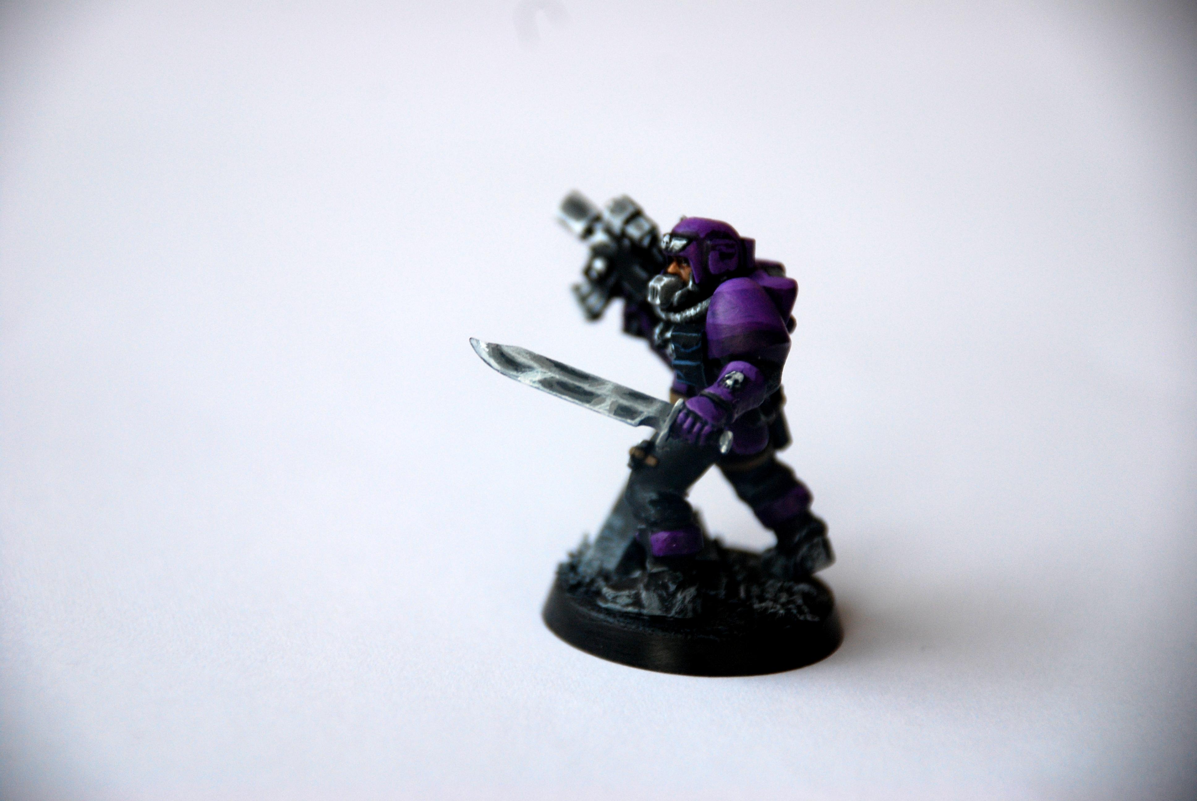 Non-Metallic Metal, Purple, Scouts, Space Marines, Troops, Warhammer 40,000