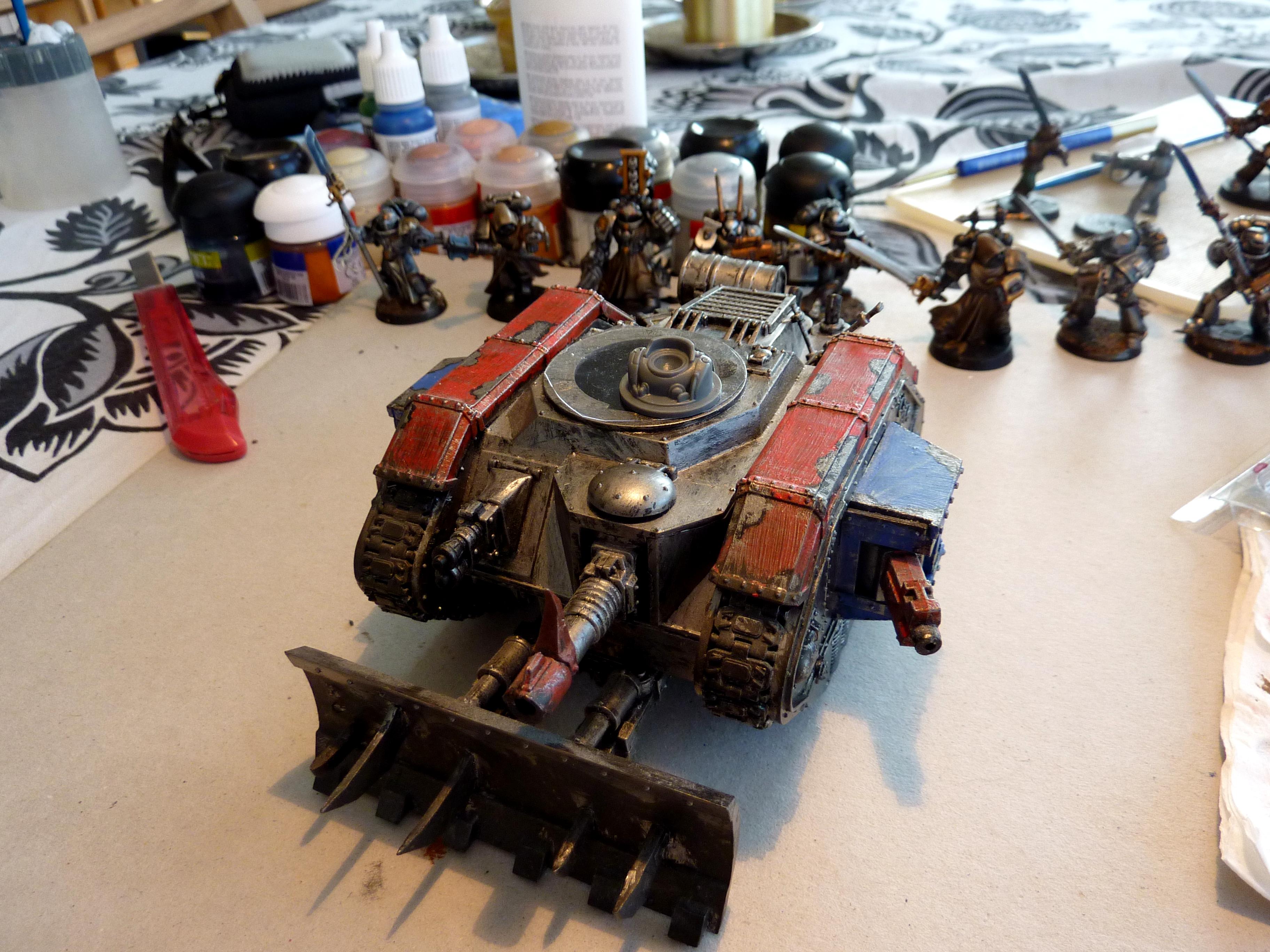 Razorback/ Rhino from a Leman Russ WIP