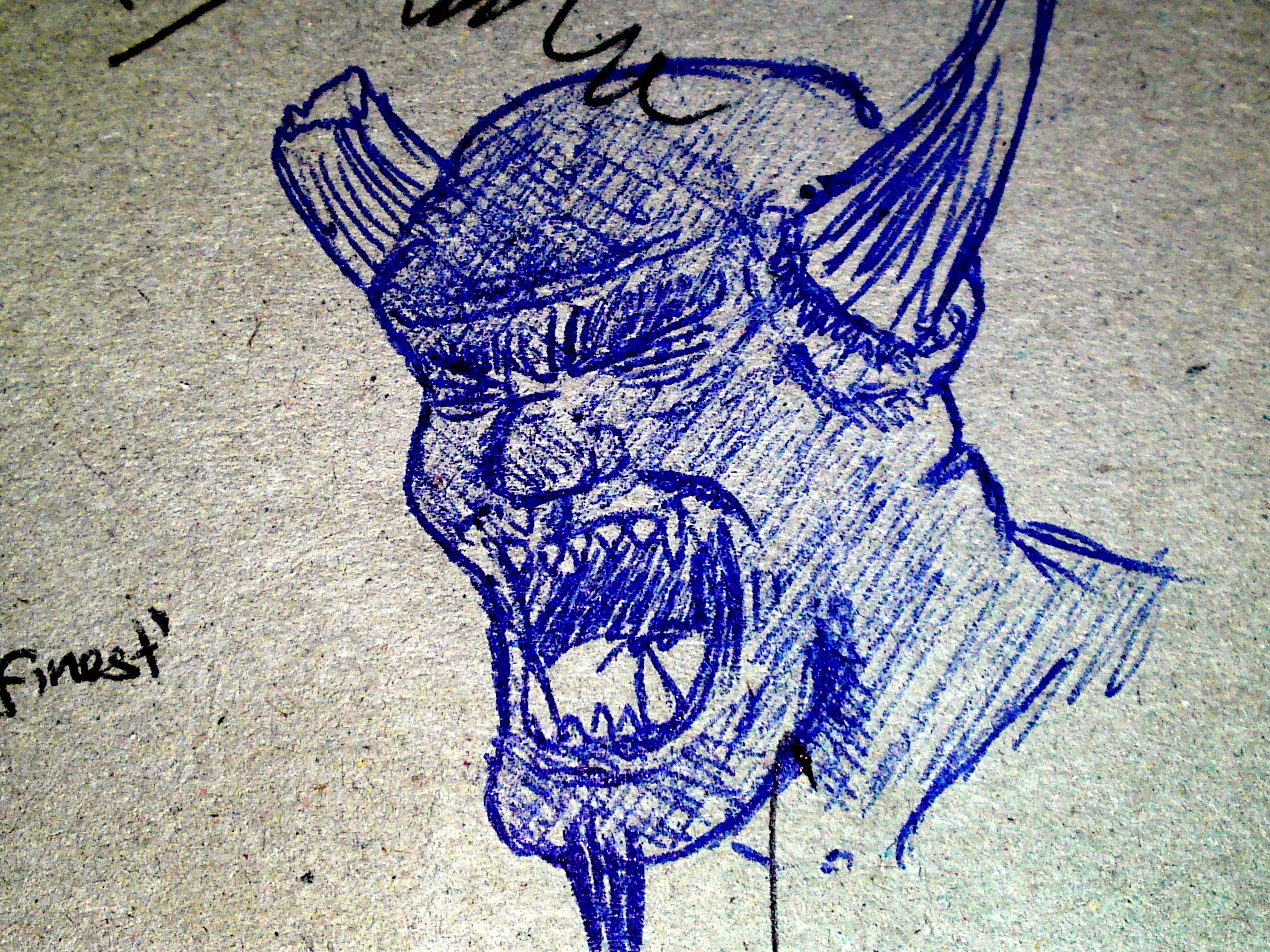 Daemon prince drawing