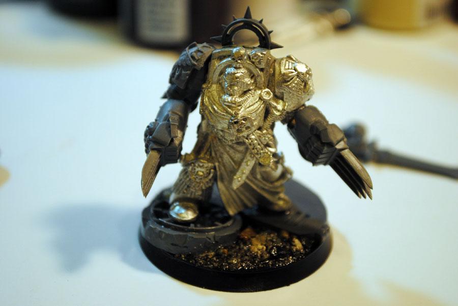 Captain, Conversion, Lightning Claws, Space Marines, Terminator Armor, Warhammer 40,000