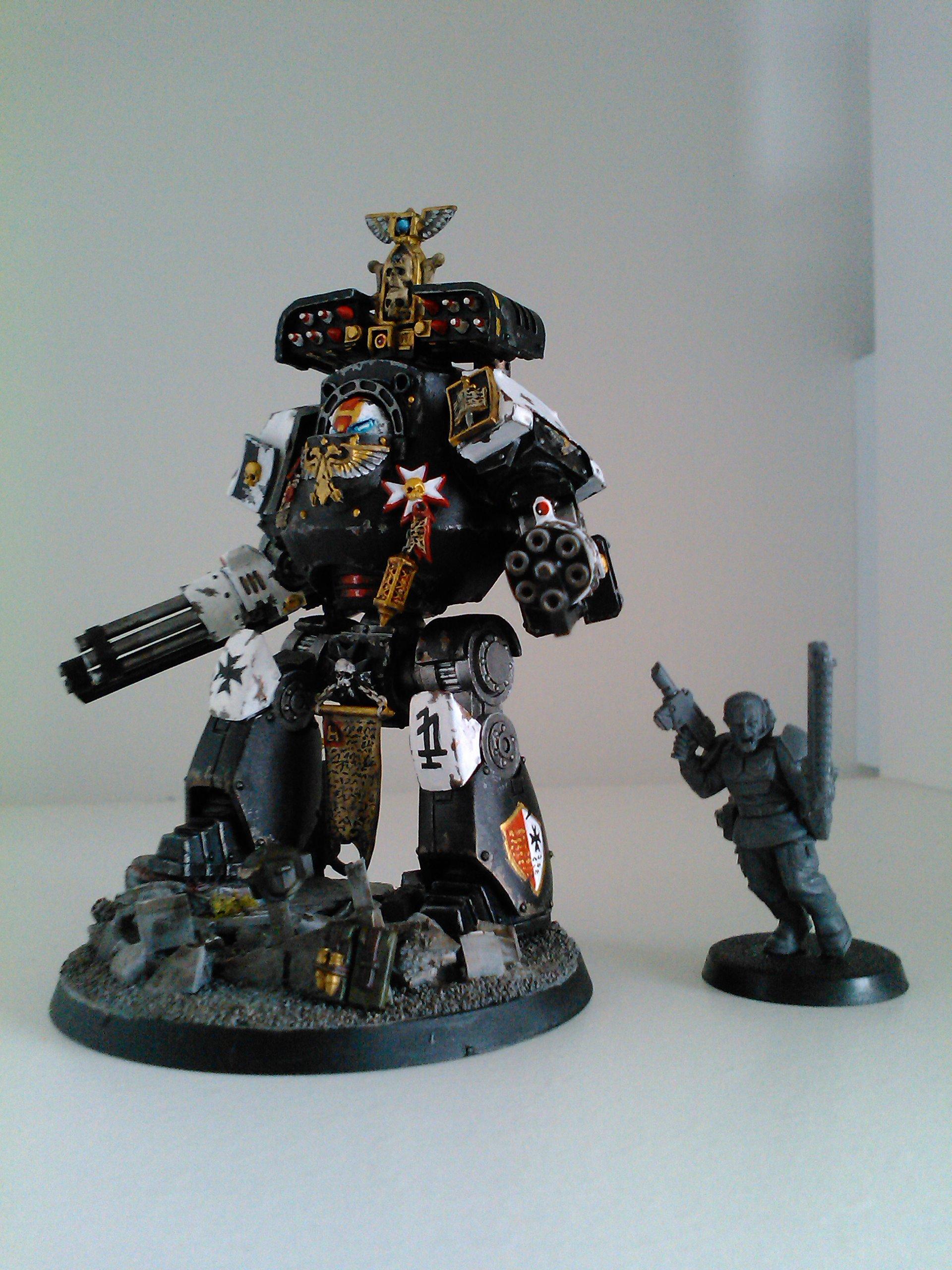 Assault Cannons, Black Templars, Contemptor Dreadnought, Missile Pod