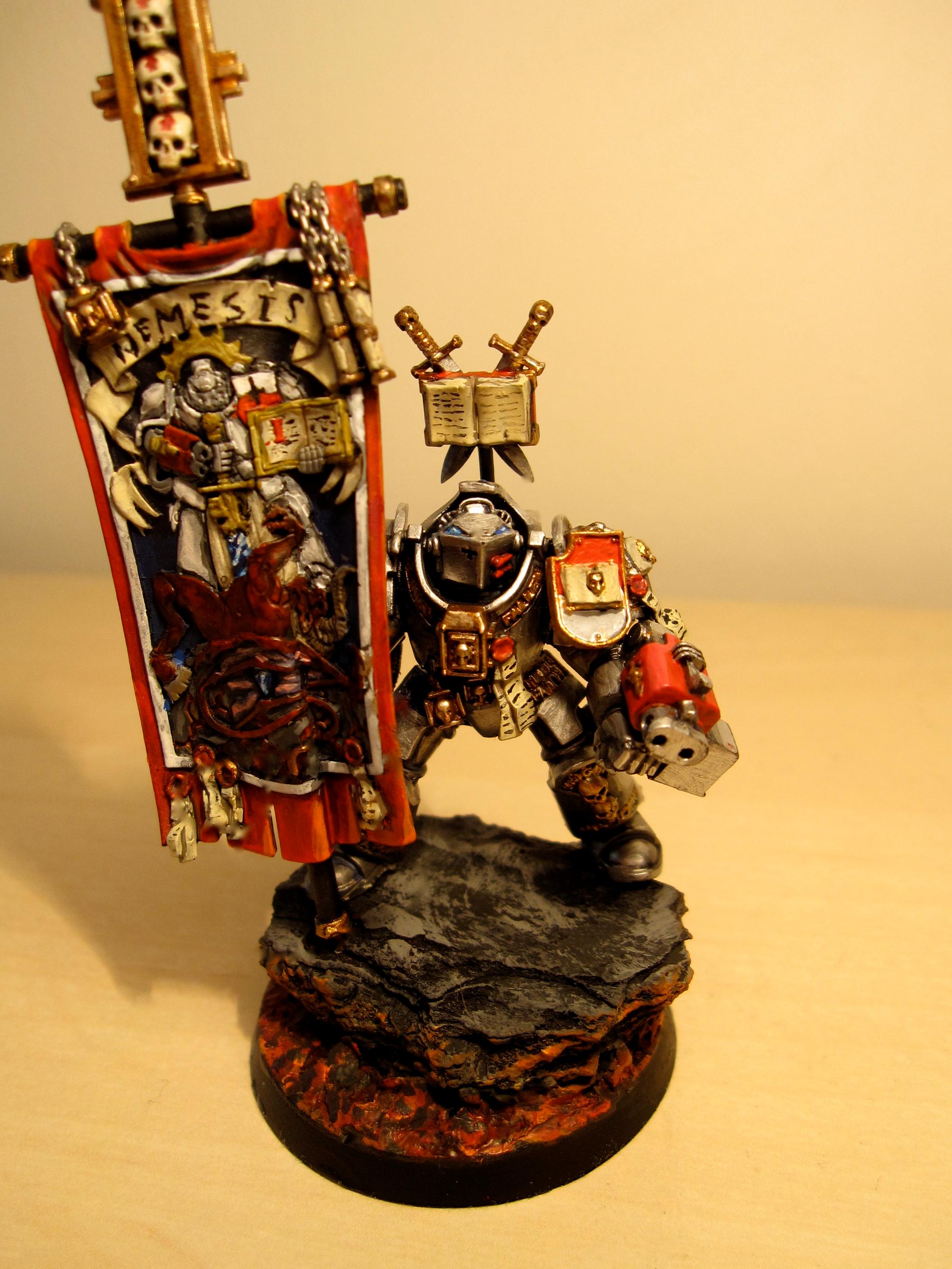 Banner, Base, Gk, Grey, Inquisition, Knights, Lava, Object Source Lighting, Terminator Armor
