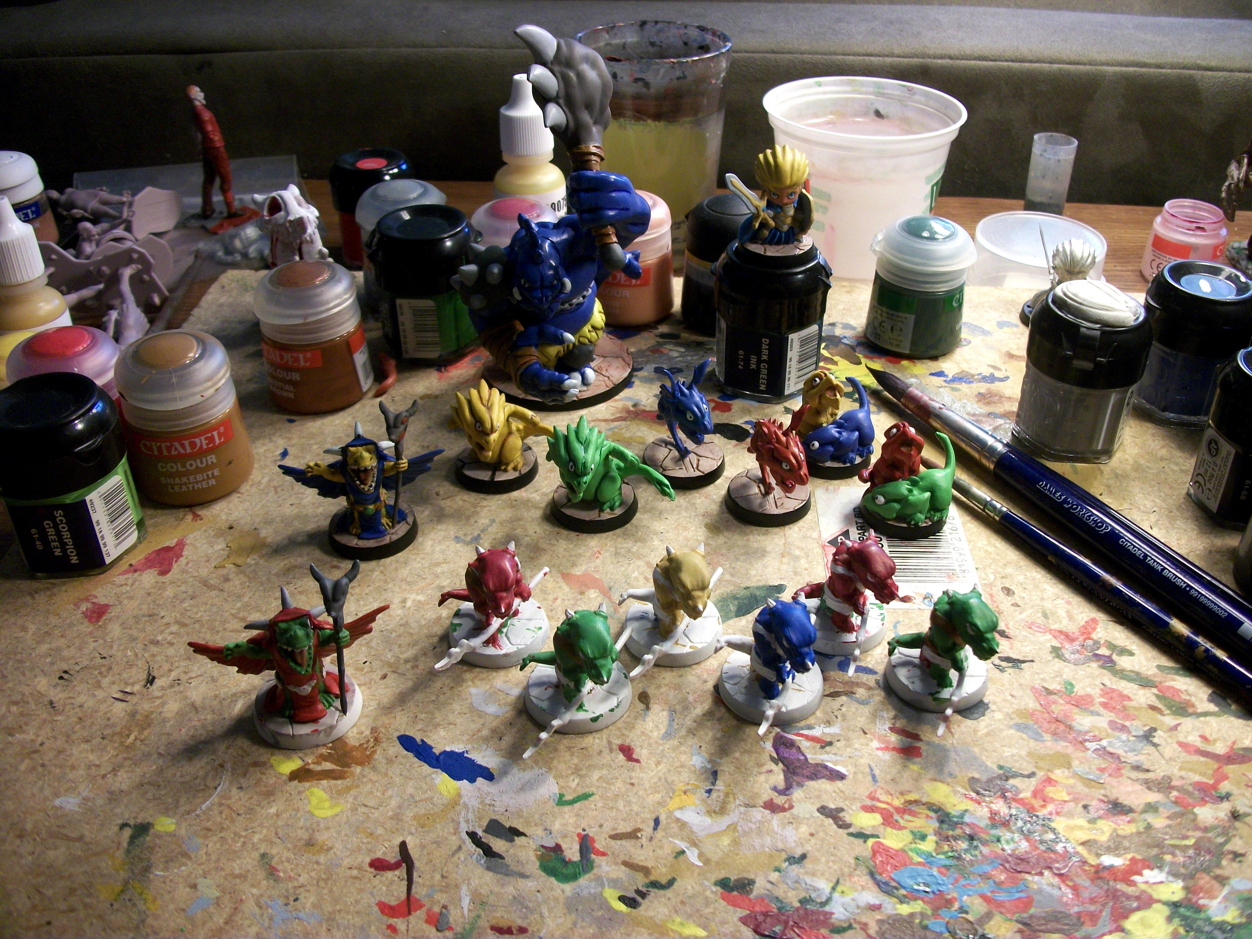 Group Shot of all work done