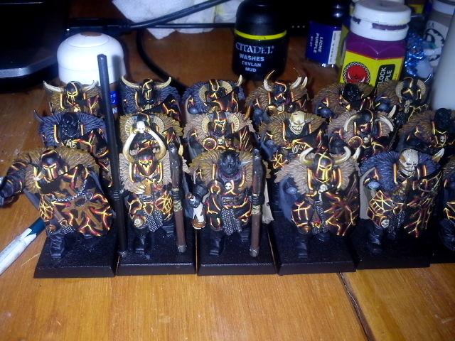 Warriors Of Chaos, Khorne warriors WiP